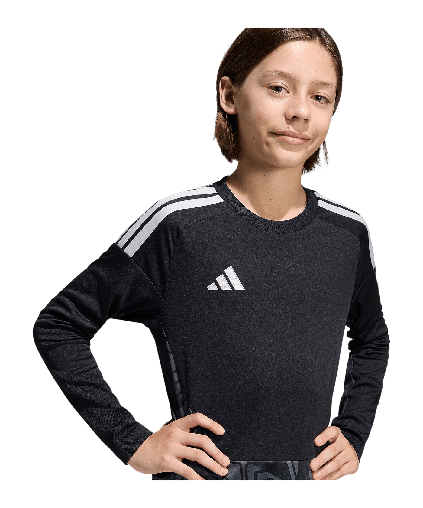 adidas Tiro 26 Torwarttrikot Langarm Kids Schwarz - schwarz