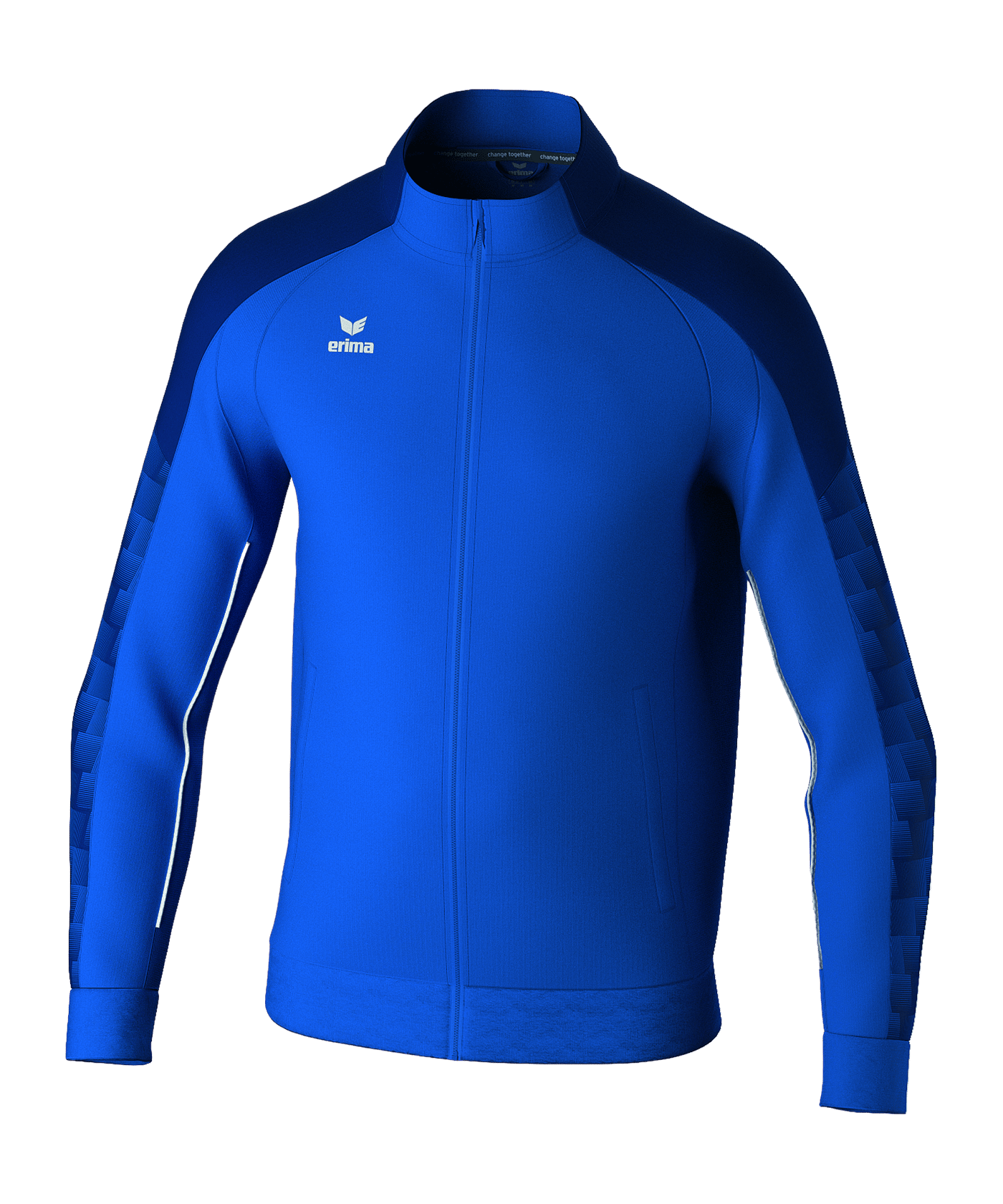 Erima EVO Star Trainingsjacke Kids Blau - blau