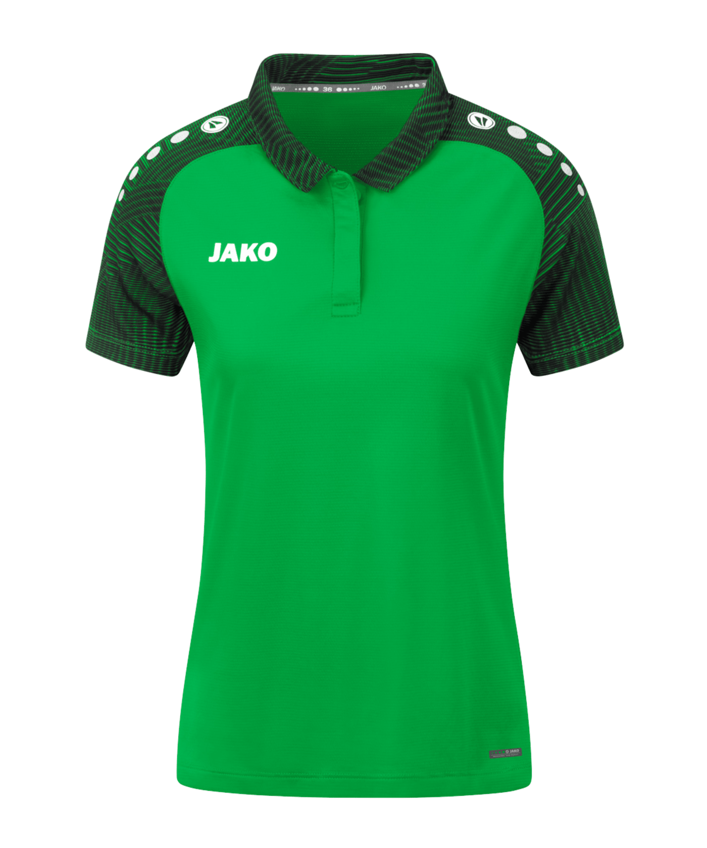 JAKO Performance Poloshirt Damen Grün Schwarz F221 - gruen