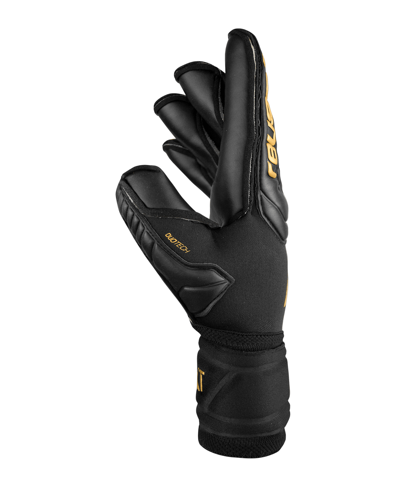 Reusch Attrakt Duo Evolution Cut Torwarthandschuh Schwarz Gold F7707 - schwarz