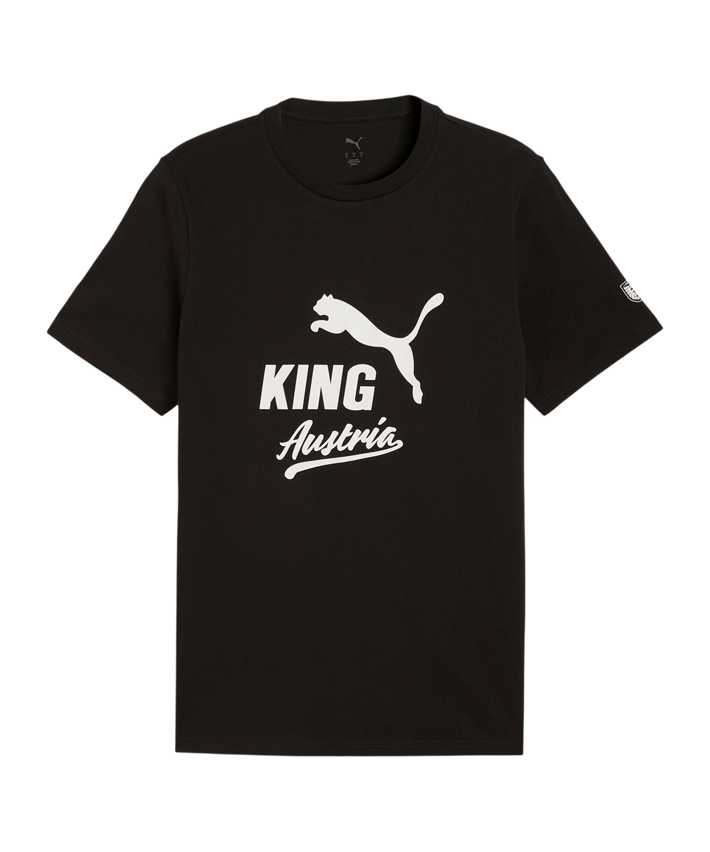 PUMA ÖFB Österreich King T-Shirt Schwarz F14 - schwarz