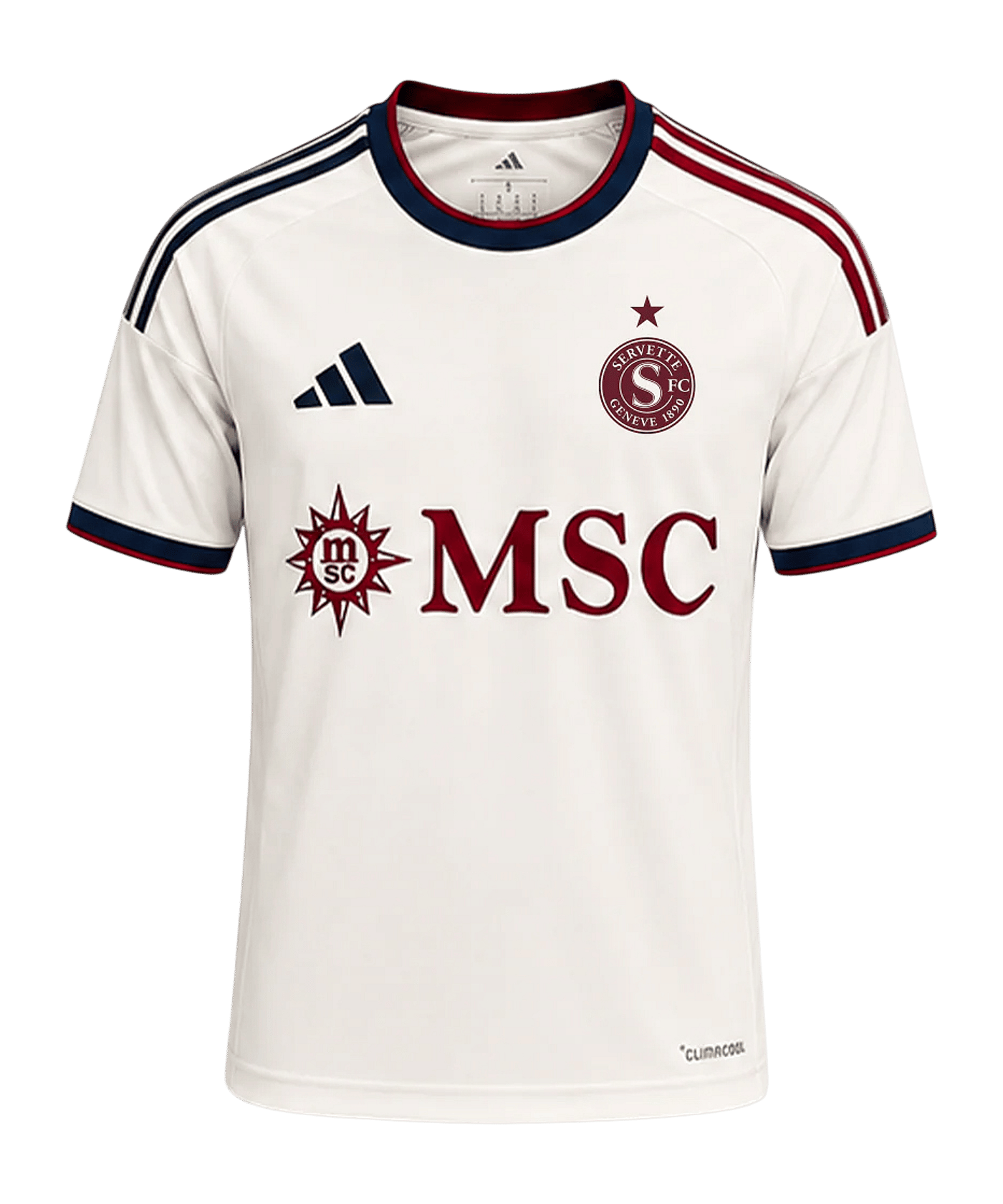adidas SFC Servette FC Custom Trikot Away 2026/2027 Weiß - weiss