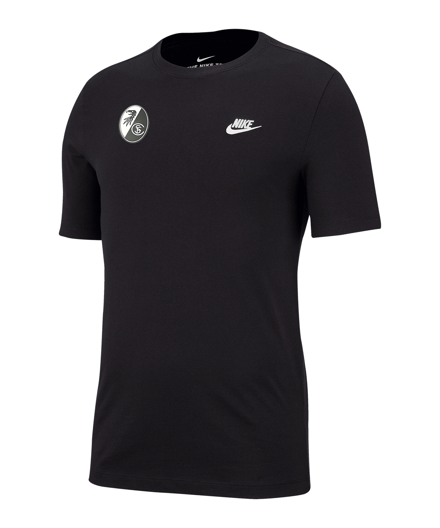 Nike SC Freiburg NSW Club T-Shirt Schwarz F013 - schwarz