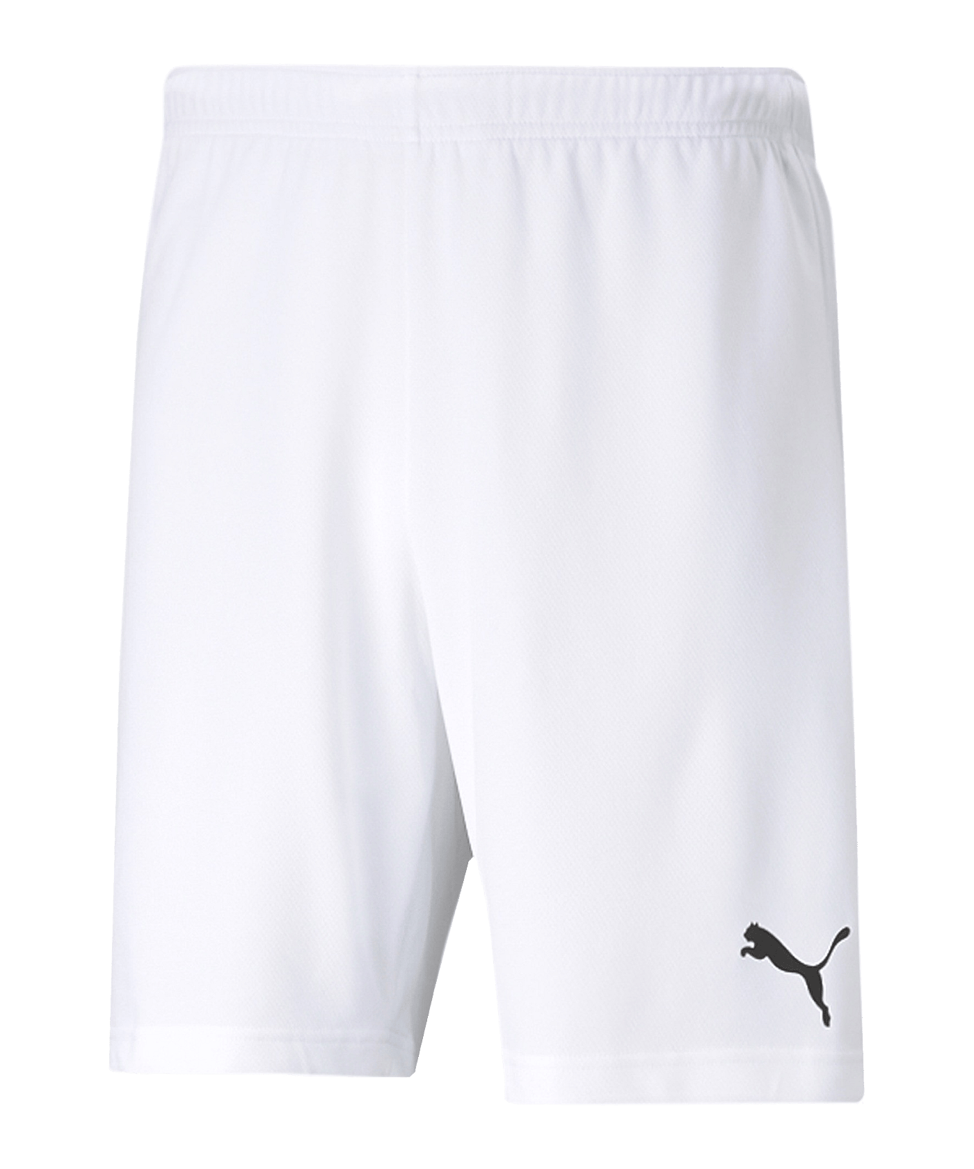 PUMA teamRISE Short Weiss Schwarz F03 - weiss