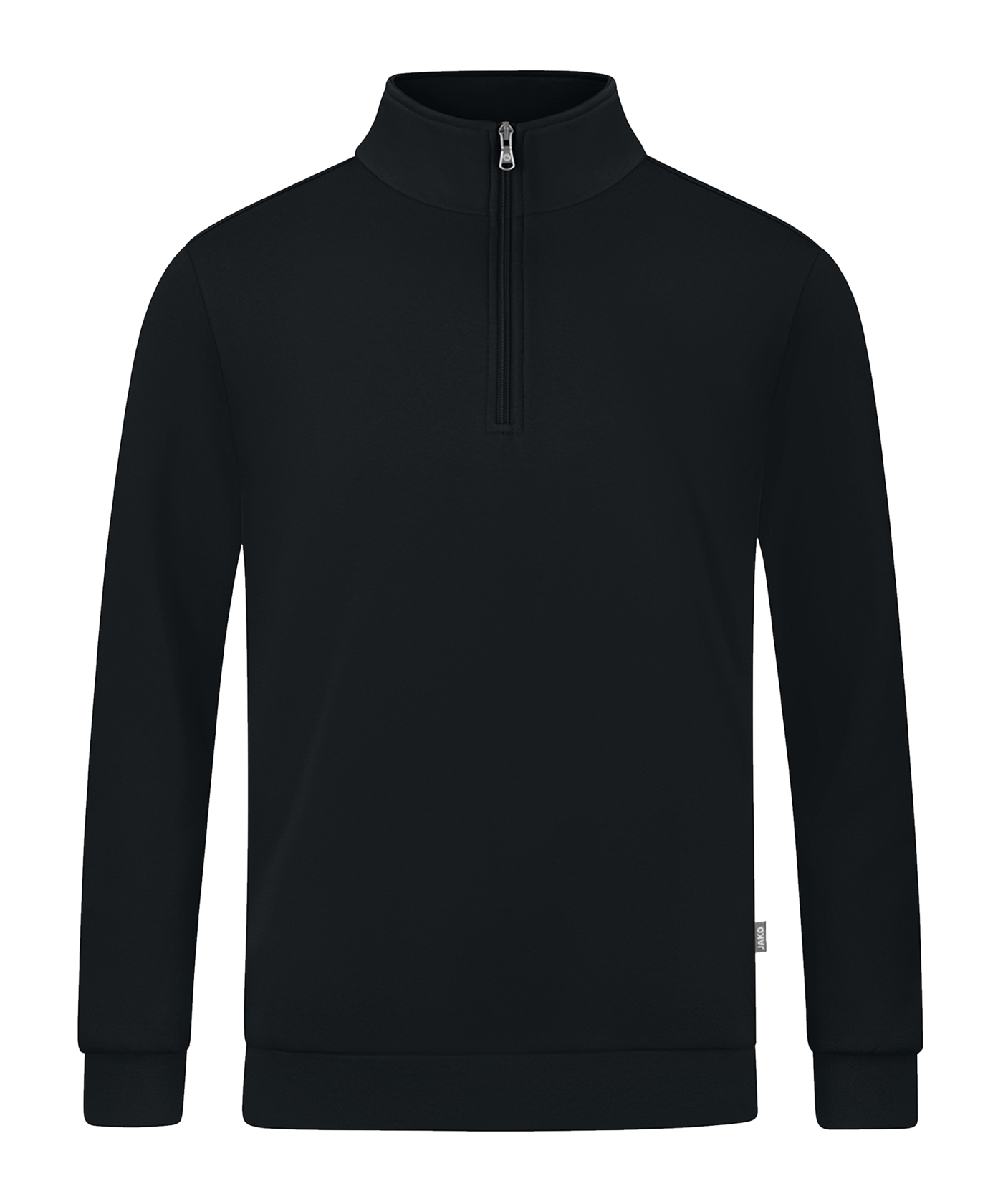 Jako Organic Ziptop Schwarz F800 - schwarz