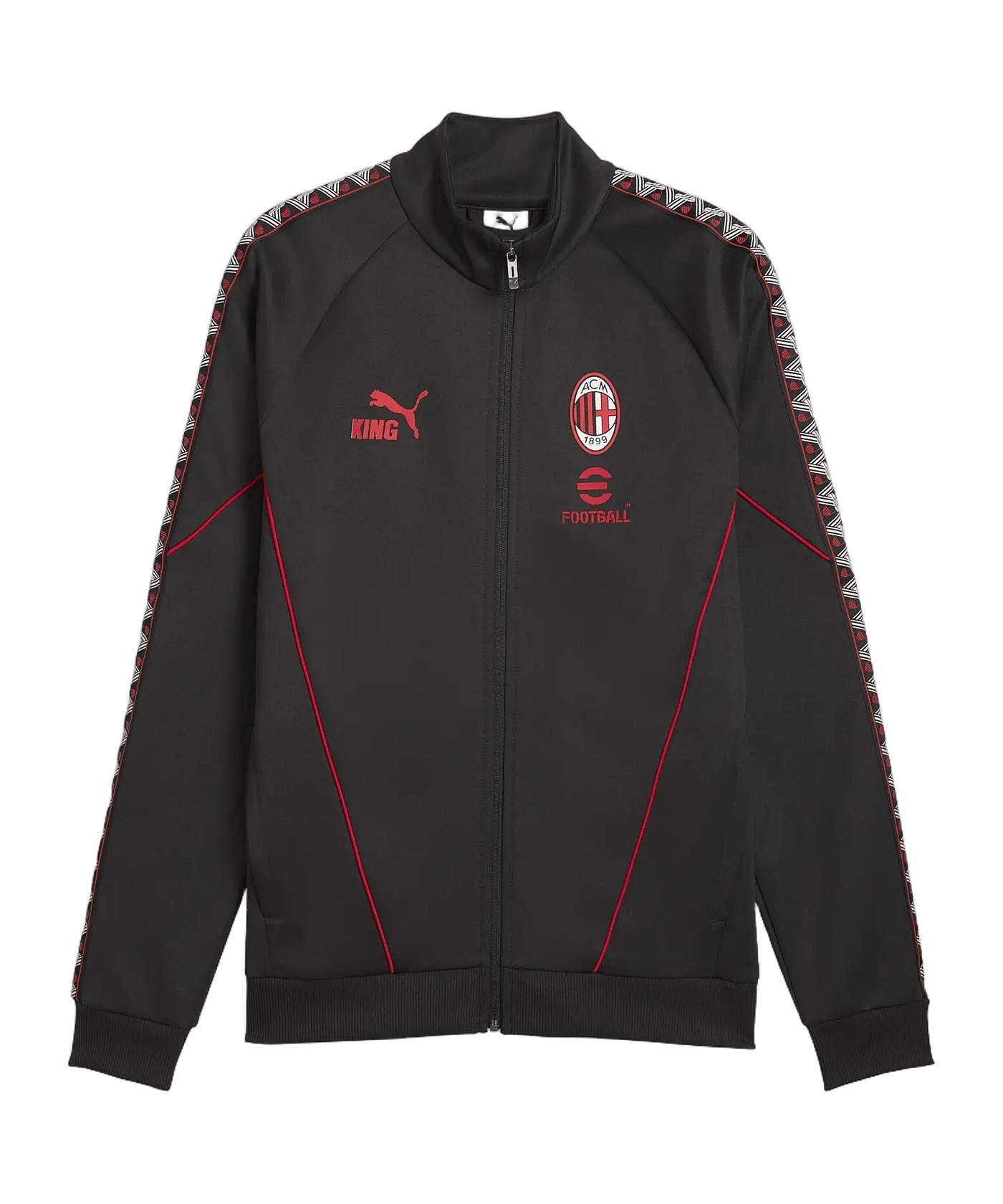 PUMA AC Mailand KING Anthem Jacke Grau F17 - grau