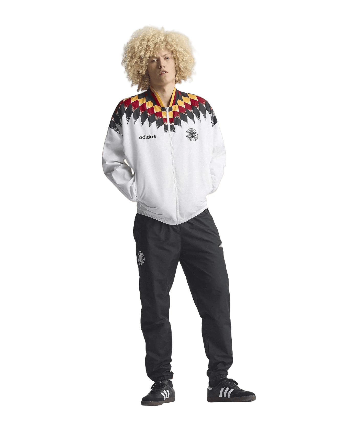 adidas DFB Deutschland Bringback 1994 Track Jacke Weiß - weiss