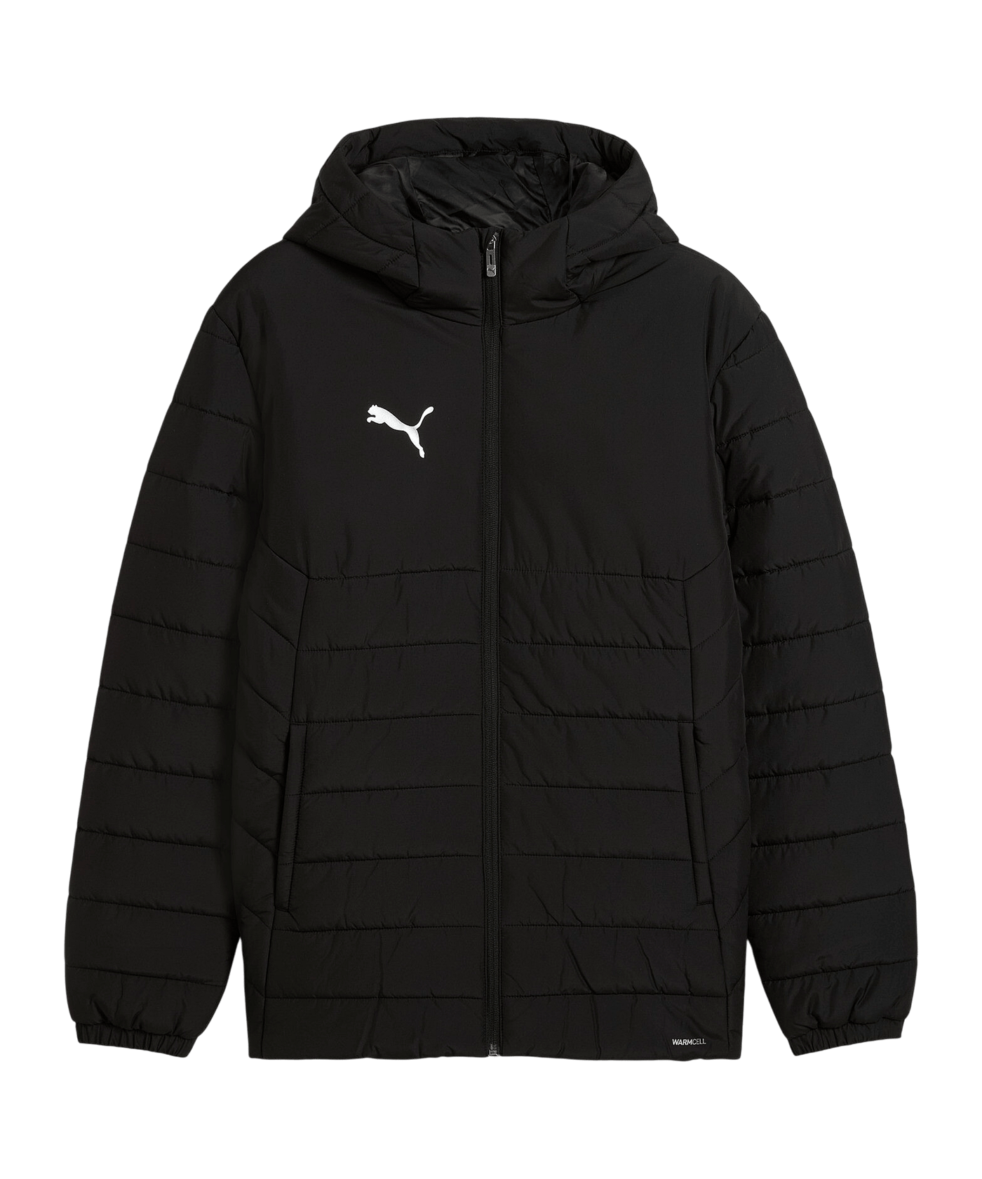 PUMA teamAdditions Padded Kapuzenjacke Schwarz F03 - schwarz