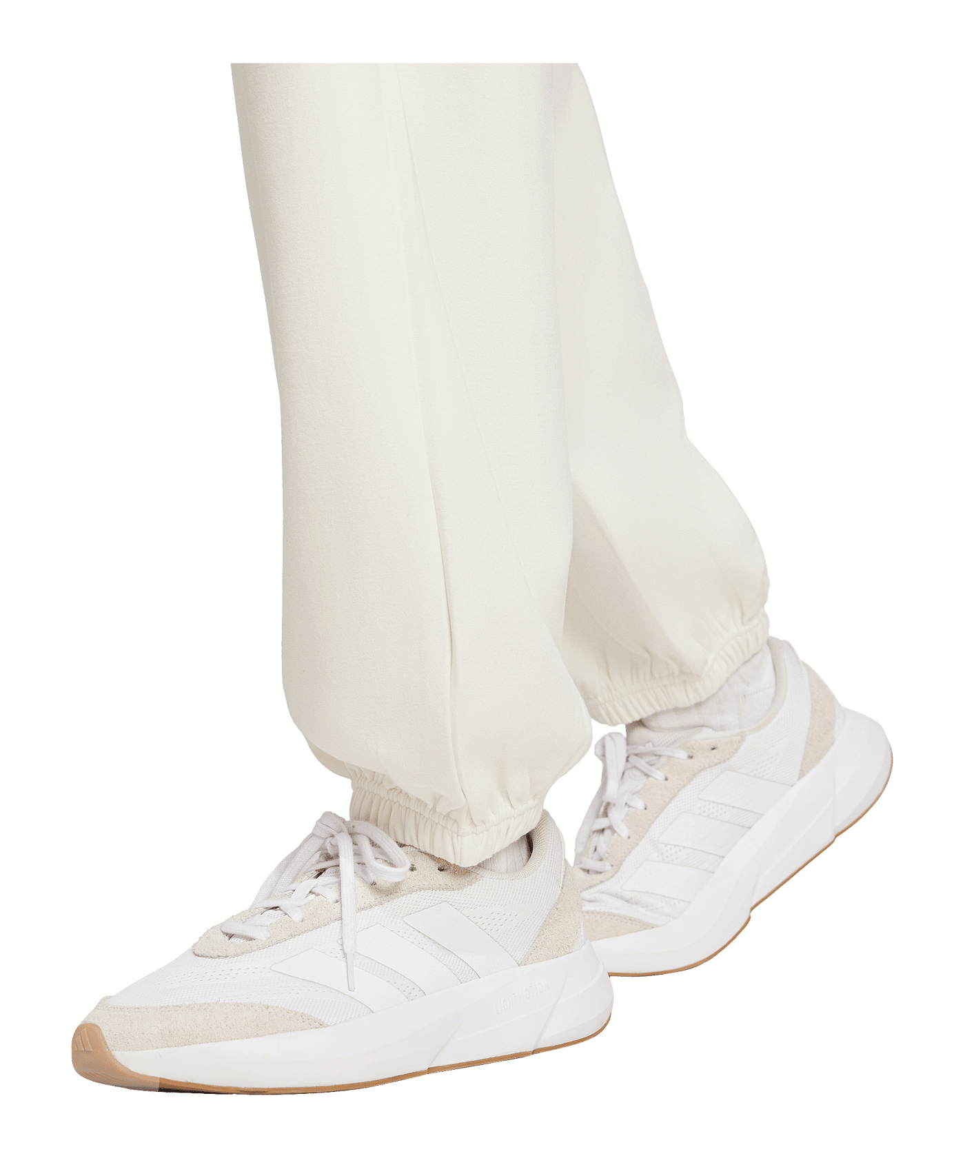 adidas Soft Lux Jogginghose Damen Weiß - weiss