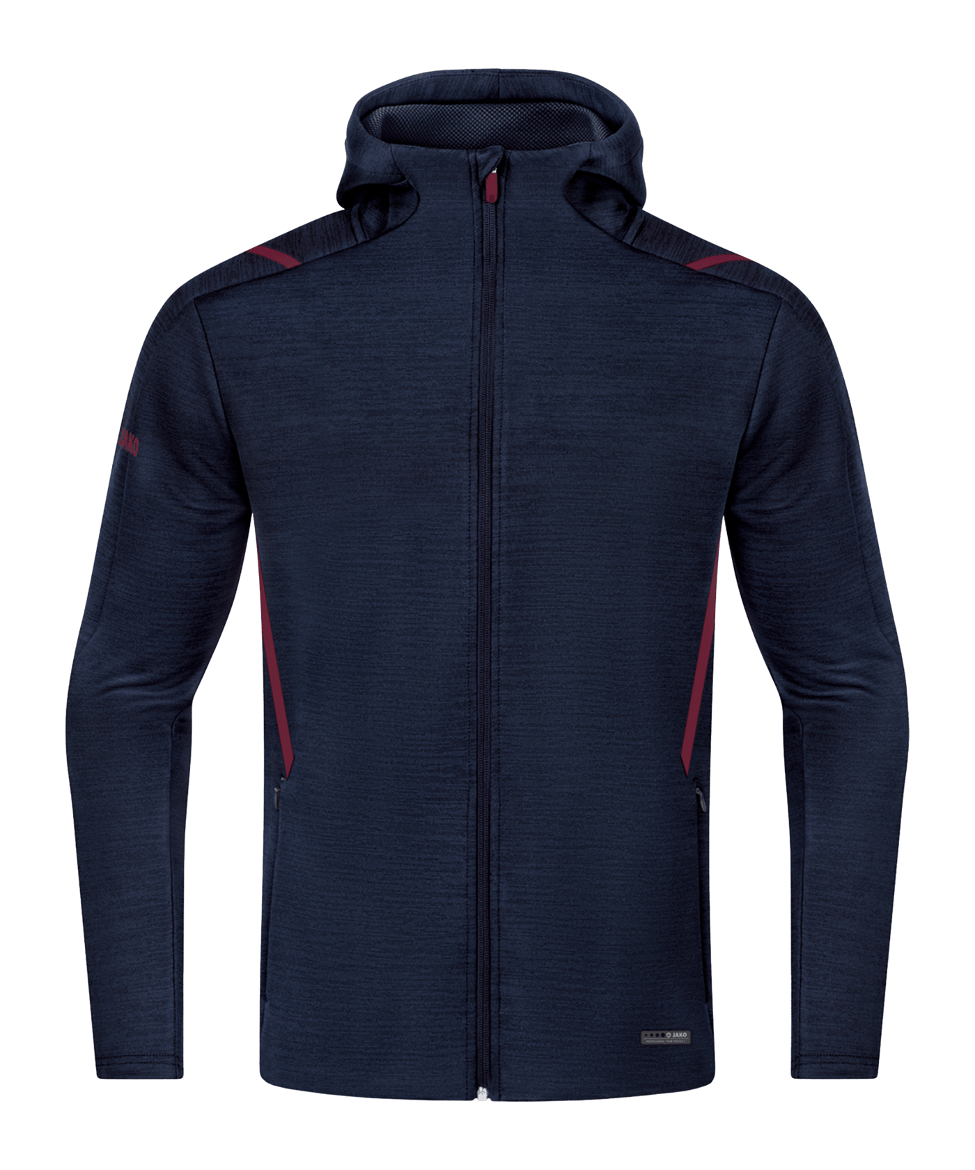 JAKO Challenge Freizeit Kapuzenjacke Kids F513 - blau