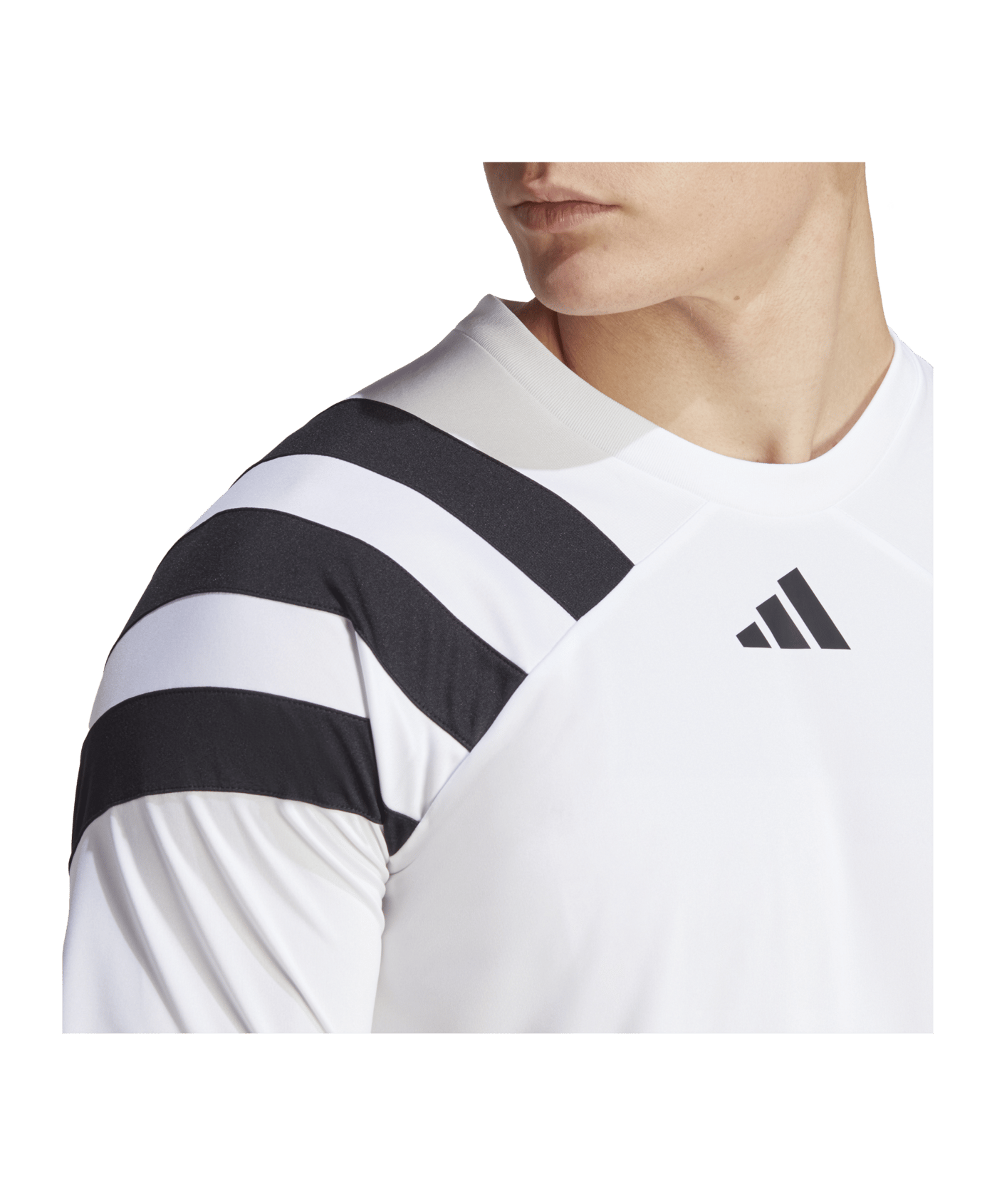 adidas Fortore 23 Trikot Schwarz Weiss - weiss