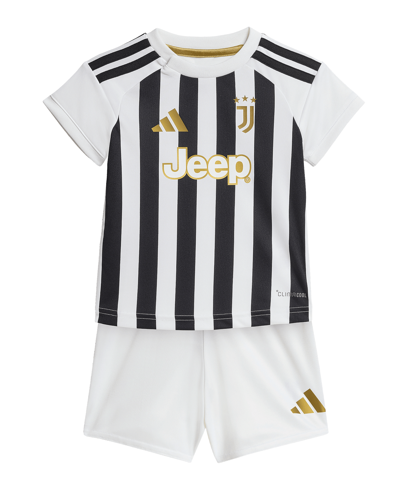 adidas Juventus Turin Trikot Set Home 2026/2027 Kids Weiß - weiss