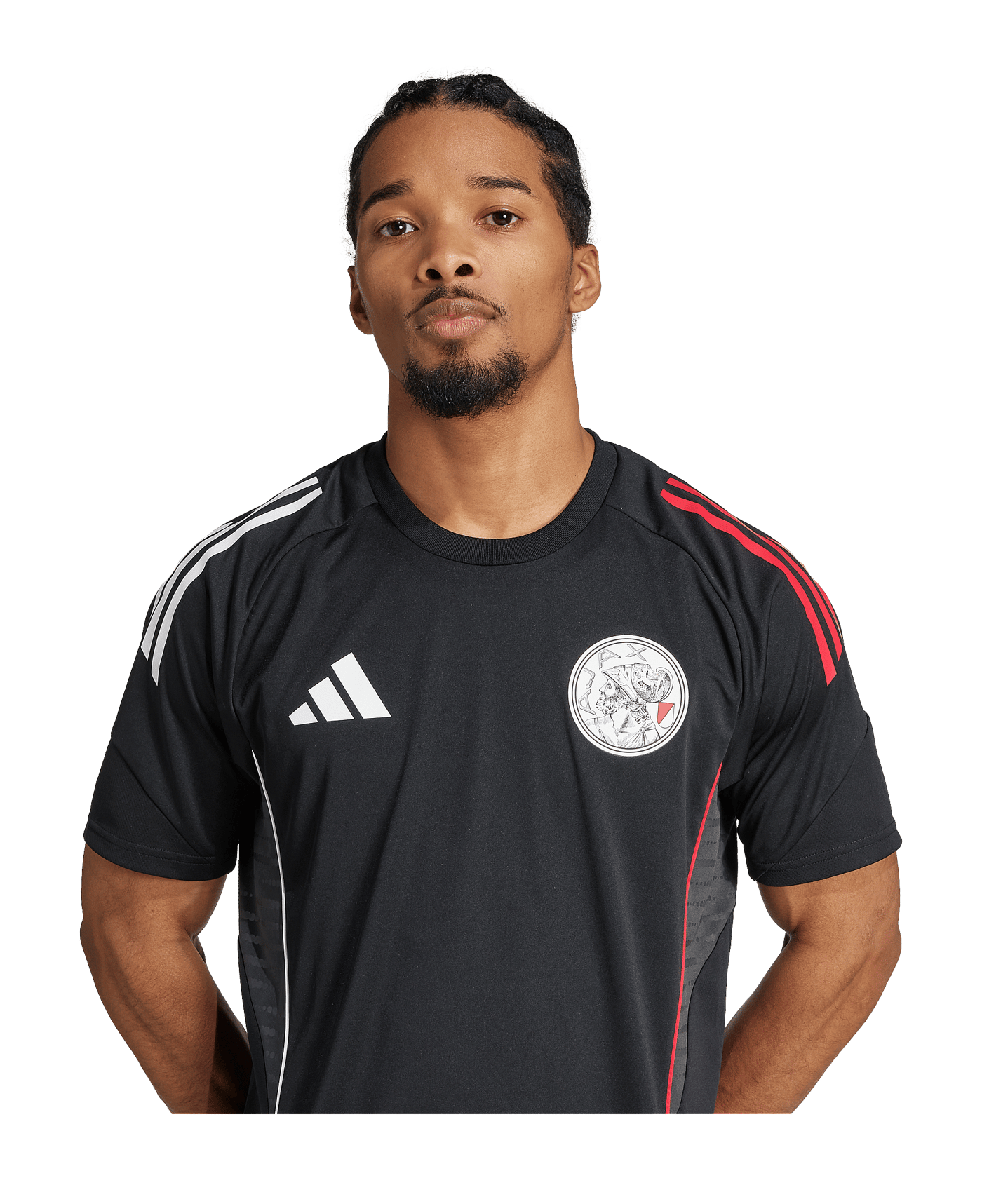adidas Ajax Amsterdam Trainingsshirt Schwarz - schwarz