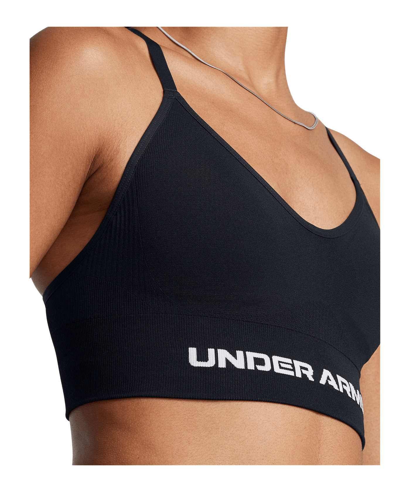 Under Armour Vanish Seamless Loose Longsleeve Sport-BH Damen Schwarz F001 - schwarz