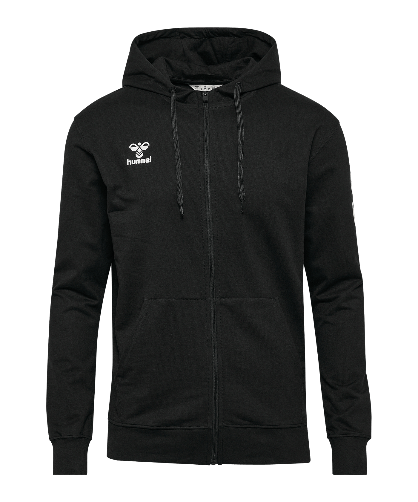 Hummel Go 2.0 Chevron Kapuzenjacke Schwarz F2001 - schwarz