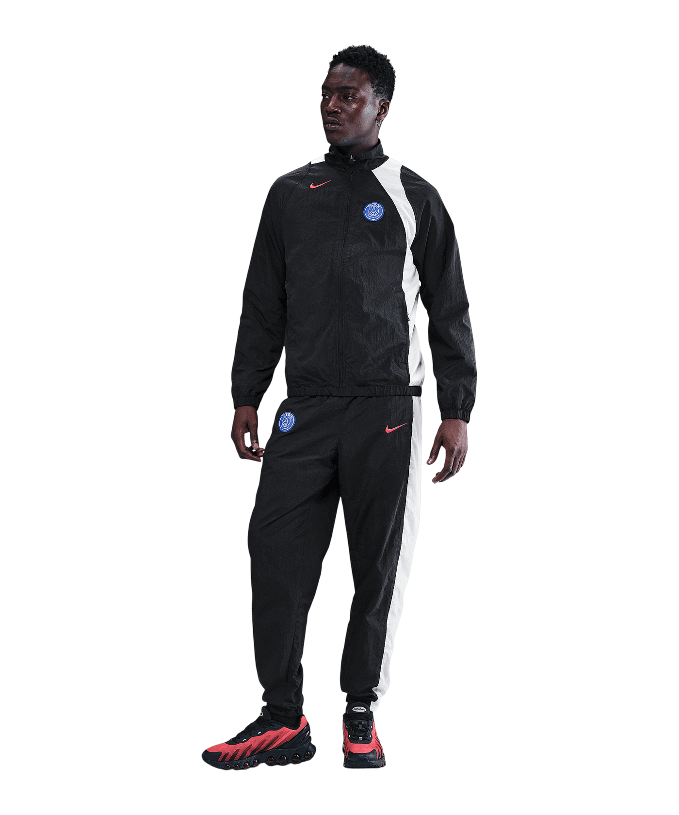 Nike Paris Saint-Germain T90 Track Jacke Schwarz F010 - schwarz