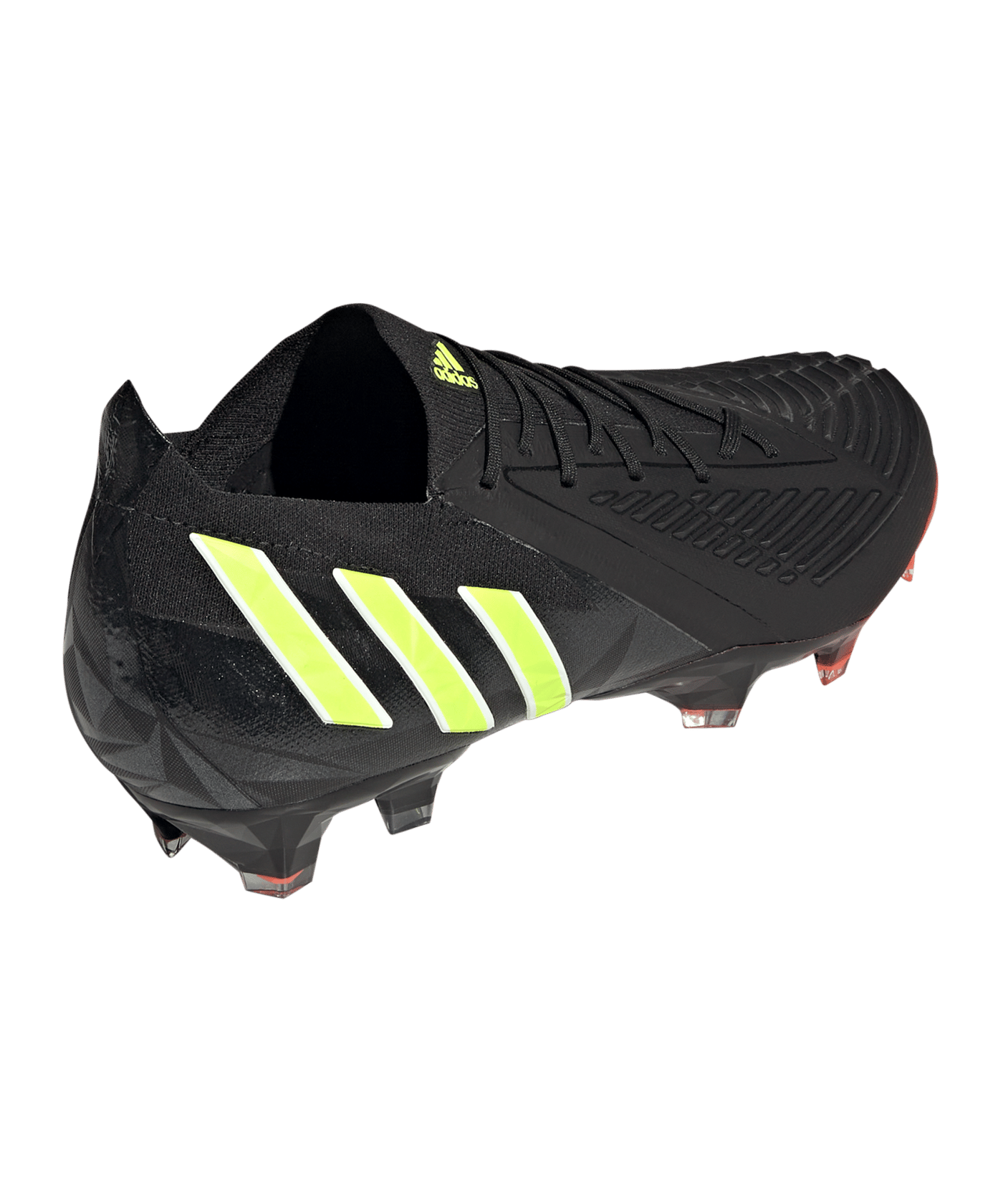 adidas Predator EDGE.1 L FG Shadowportal Schwarz Gelb - schwarz