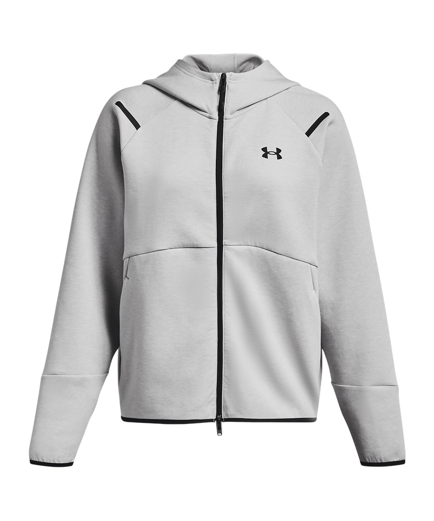 Under Armour Unstoppable Fleece Kapuzenjacke Damen Grau F011 - grau