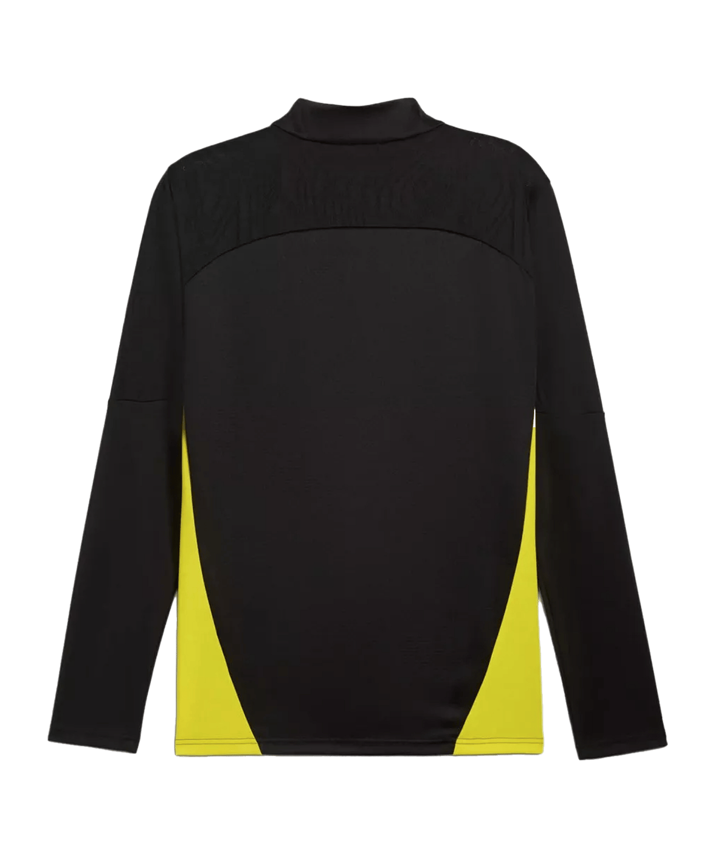 PUMA BVB Dortmund 1/4 Zip Sweatshirt mit Sponsor Schwarz F02 - schwarz