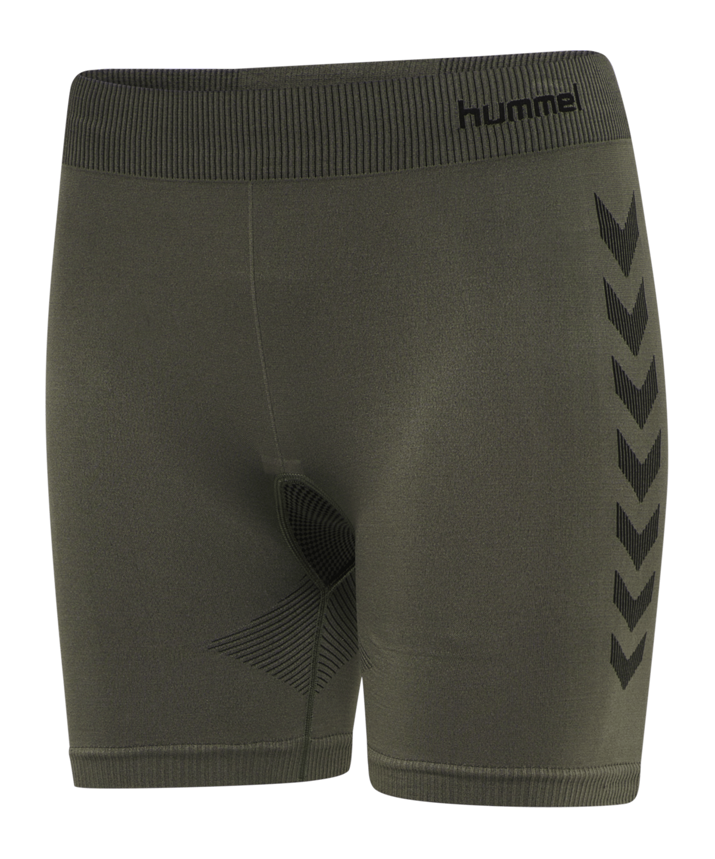 Hummel hmlFIRST Seamless Short Damen Grün F6084 - gruen