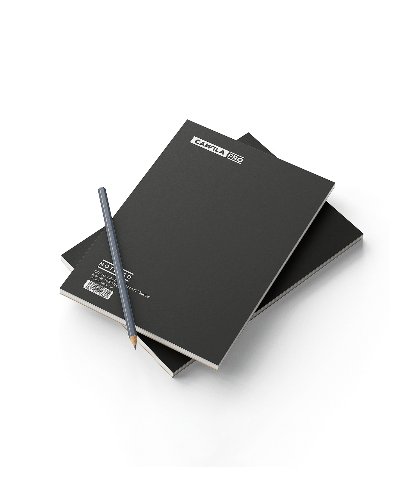 Cawila PRO 50 Blatt A5 Notepad Lehrblock Weiss - weiss