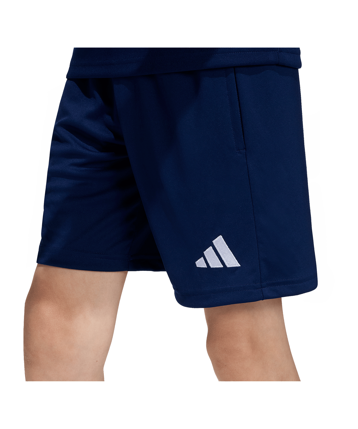 adidas Entrada 26 Short Kids Dunkelblau - blau