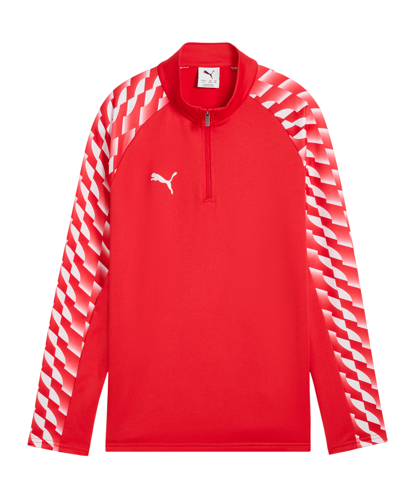 PUMA teamLIGA26 Training 1/4 Zip Top Kids Rot F01 - rot