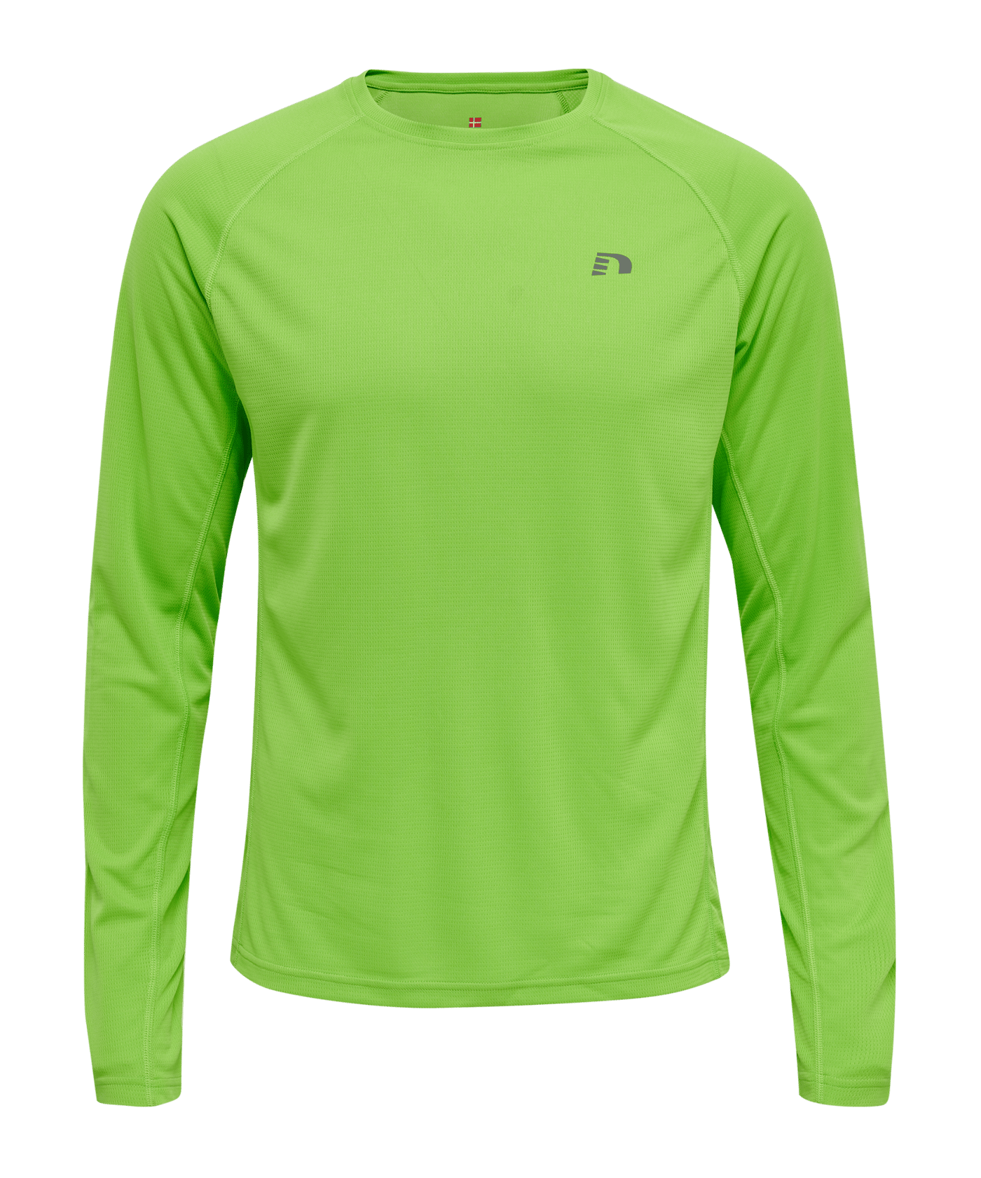 Newline Core Shirt langarm Running Grün F6402 - gruen