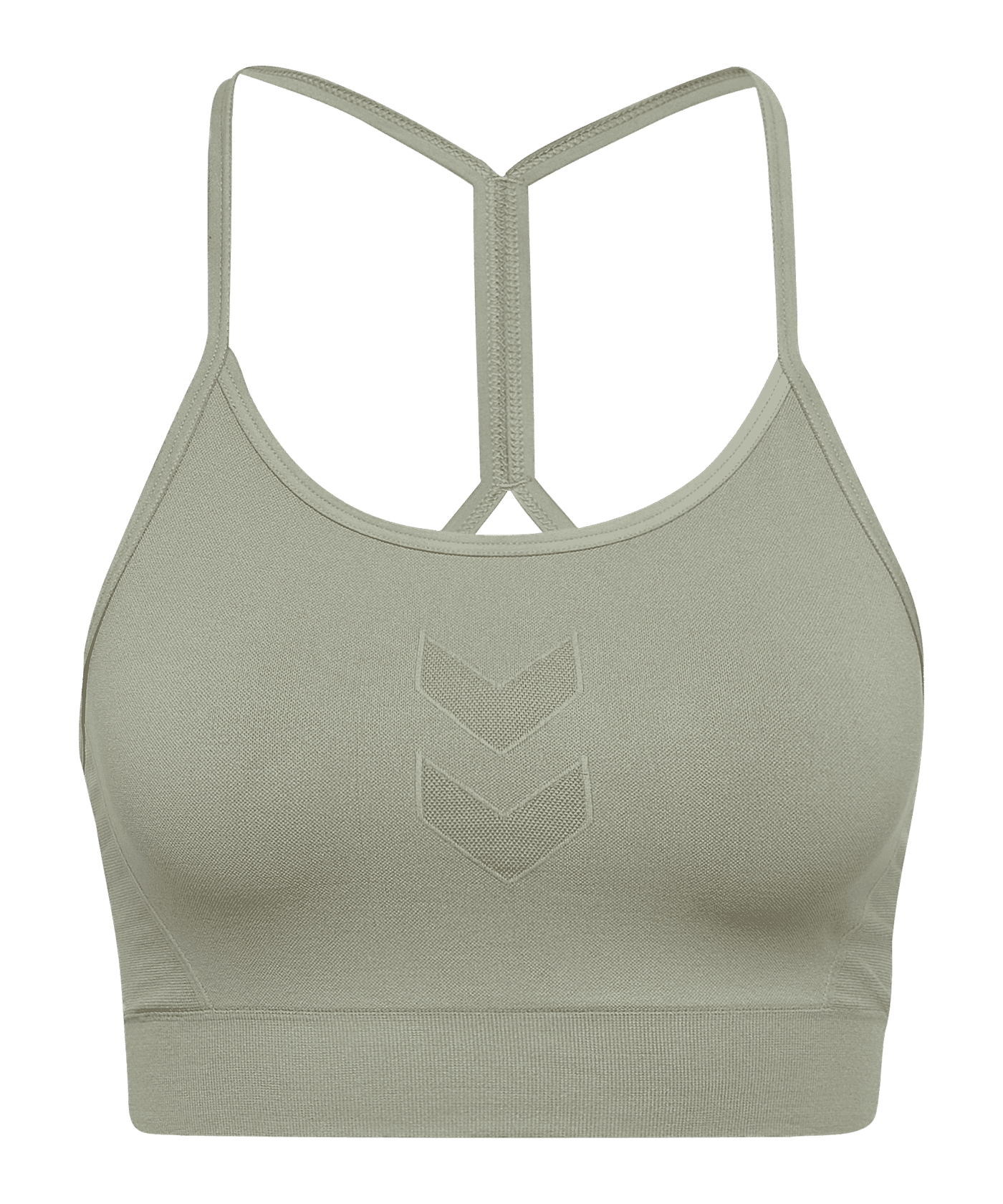 Hummel Hiit Seamless Sport-BH Damen Grün F6092 - gruen