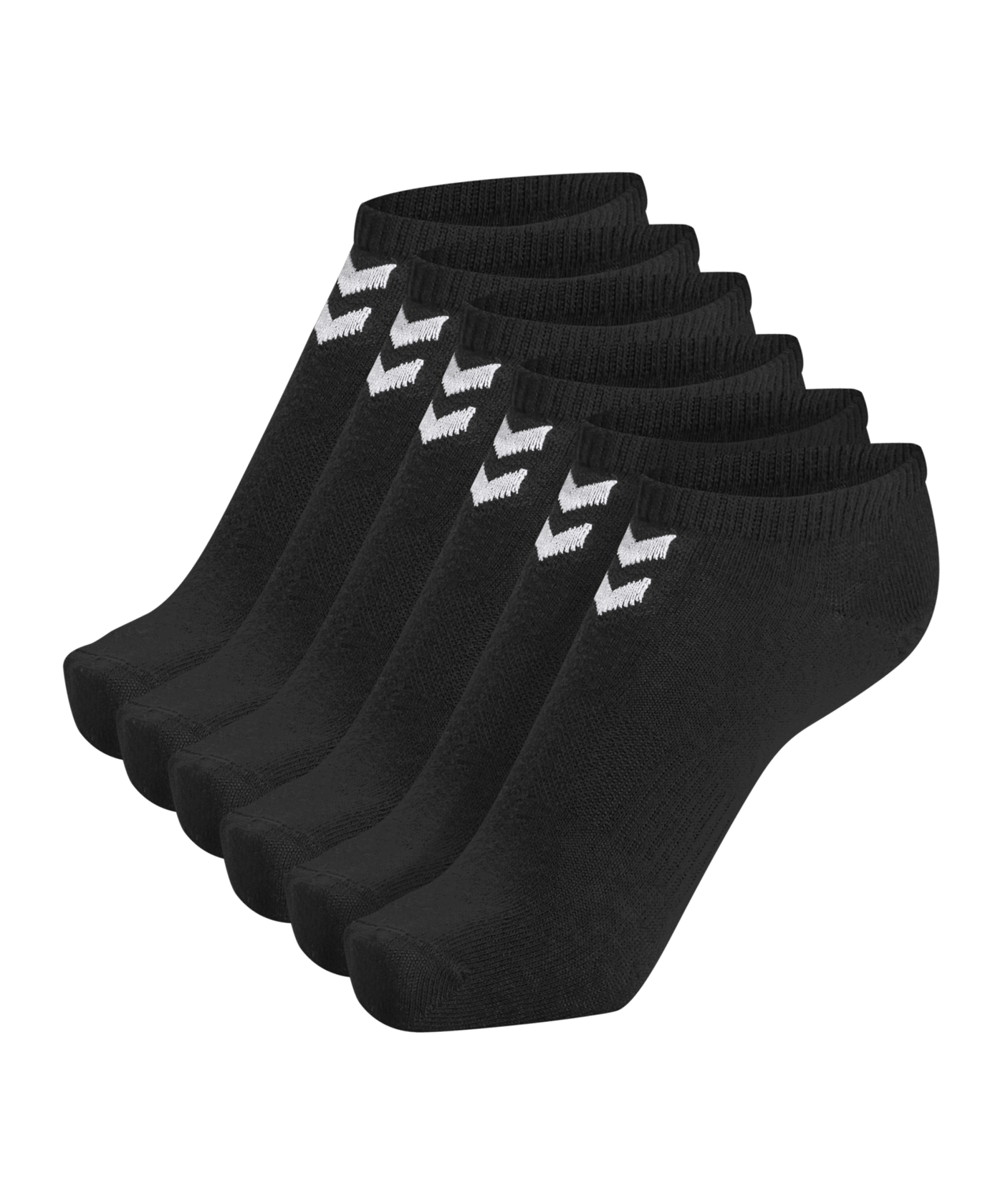 Hummel hmlchevron 6-Pack Ankle Socken F2001 - schwarz