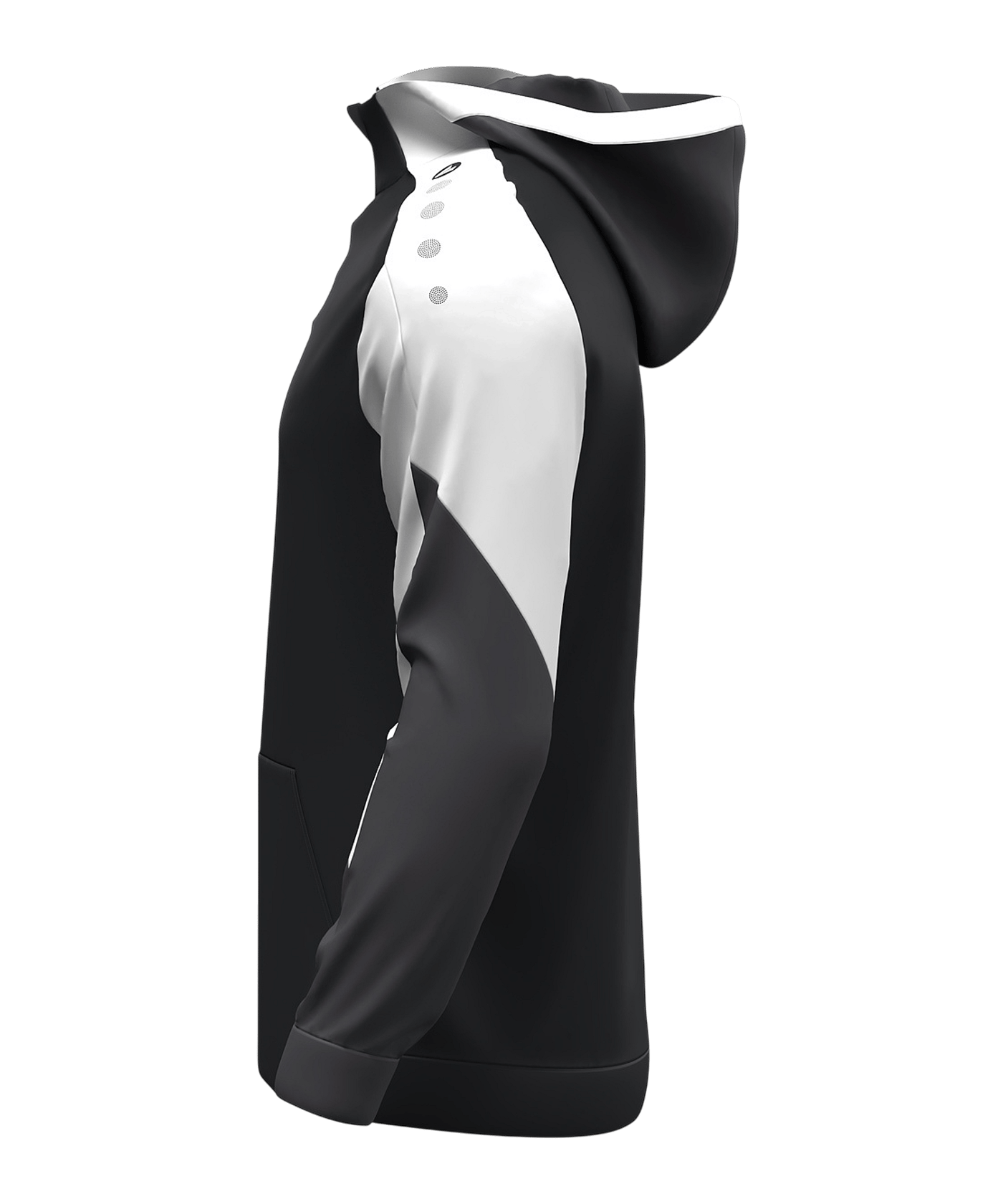 JAKO Dynamic Zip Kapuzenjacke Schwarz F826 - schwarz