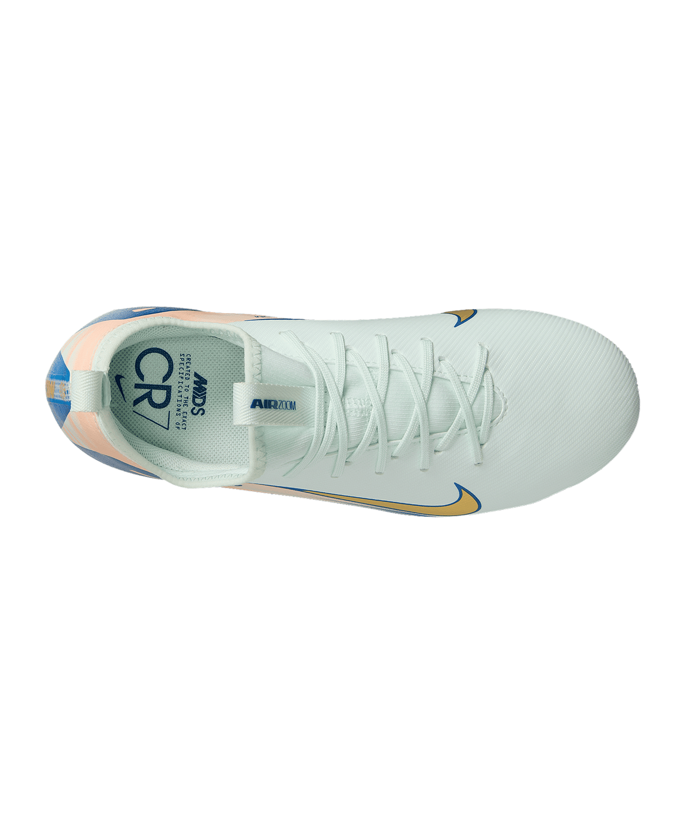 Nike Jr Air Zoom Mercurial Vapor XVI Academy FG/MG Dream Speed 9 Kids Grün Gold F300 - gruen