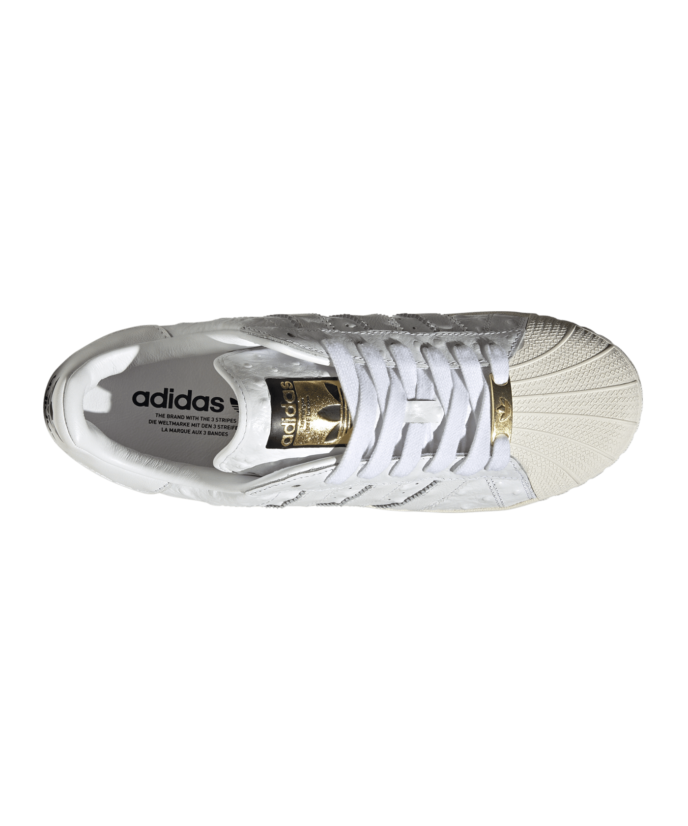 adidas Originals Superstar XLG Weiss Gold - weiss