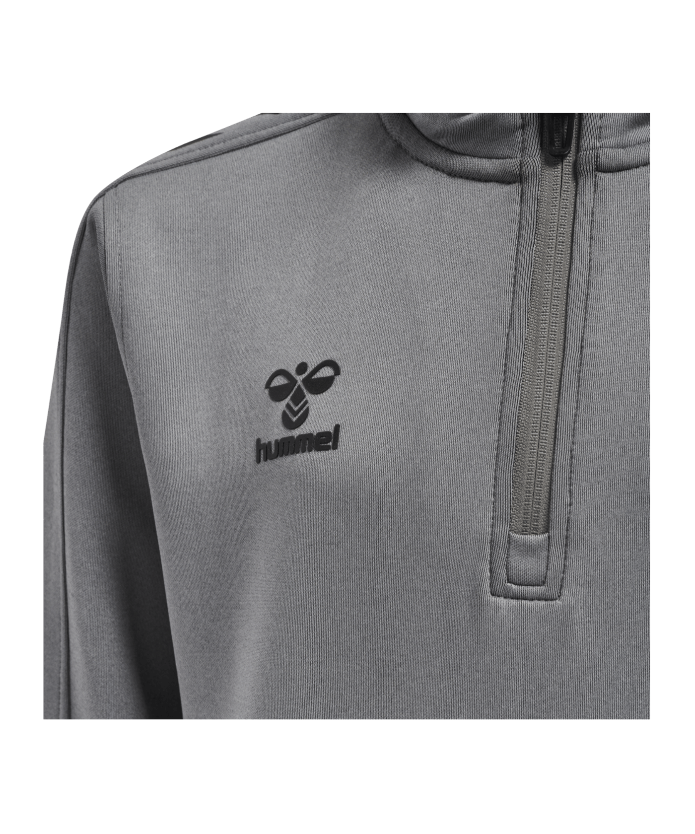Hummel hmlCORE XK HalfZip Sweatshirt Kids F2006 - grau