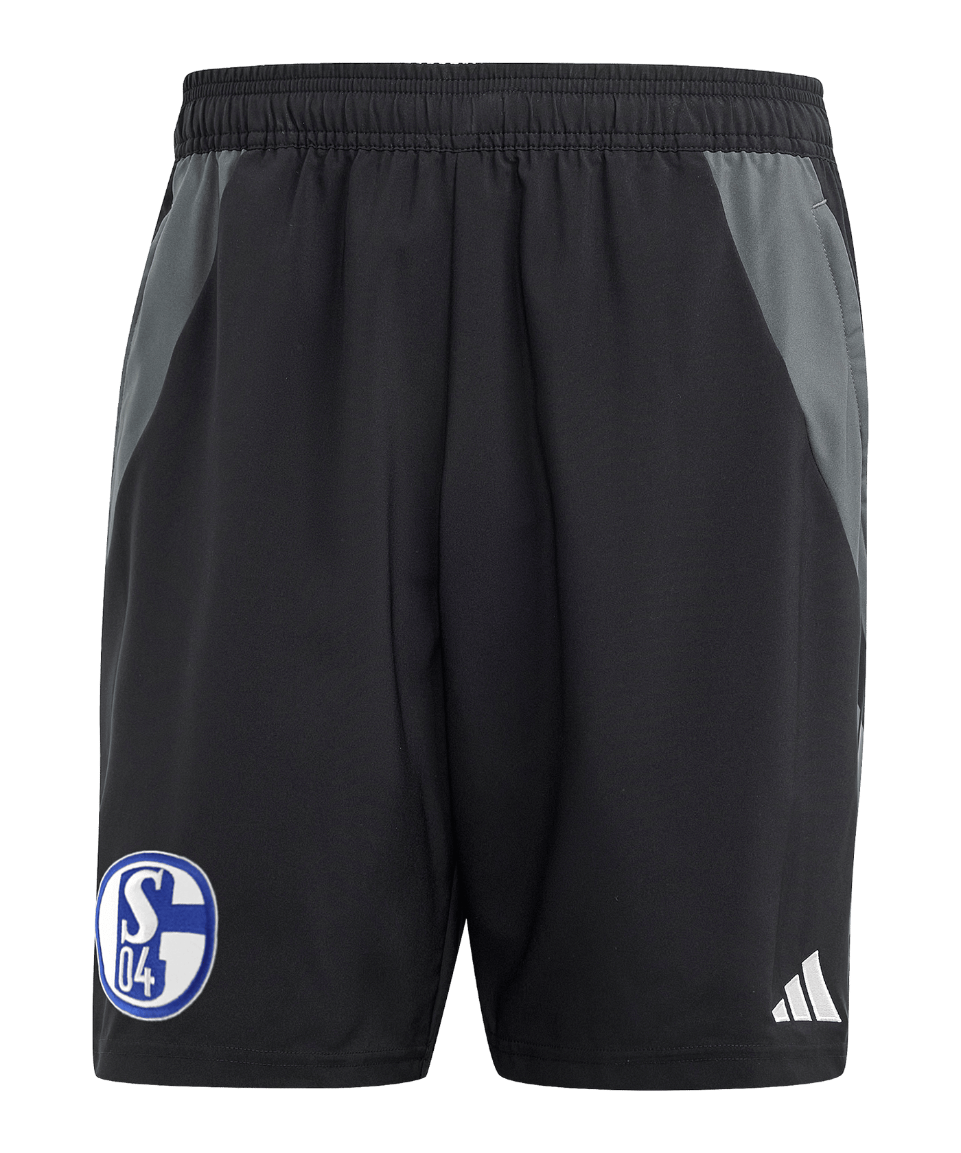 adidas FC Schalke 04 Short Schwarz Grau - schwarz