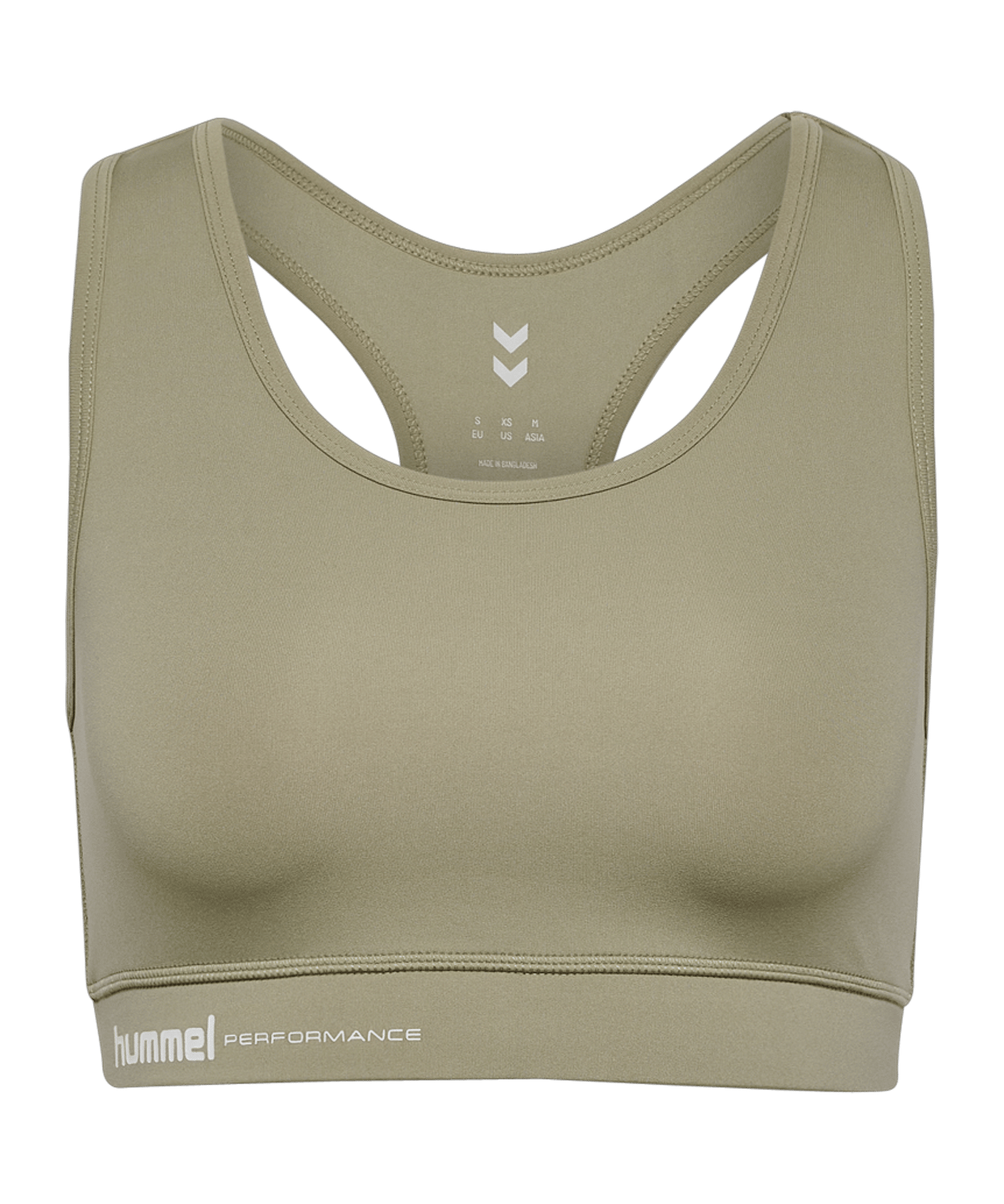 Hummel Pulse Light Support Sport-BH Damen Grün F6092 - gruen