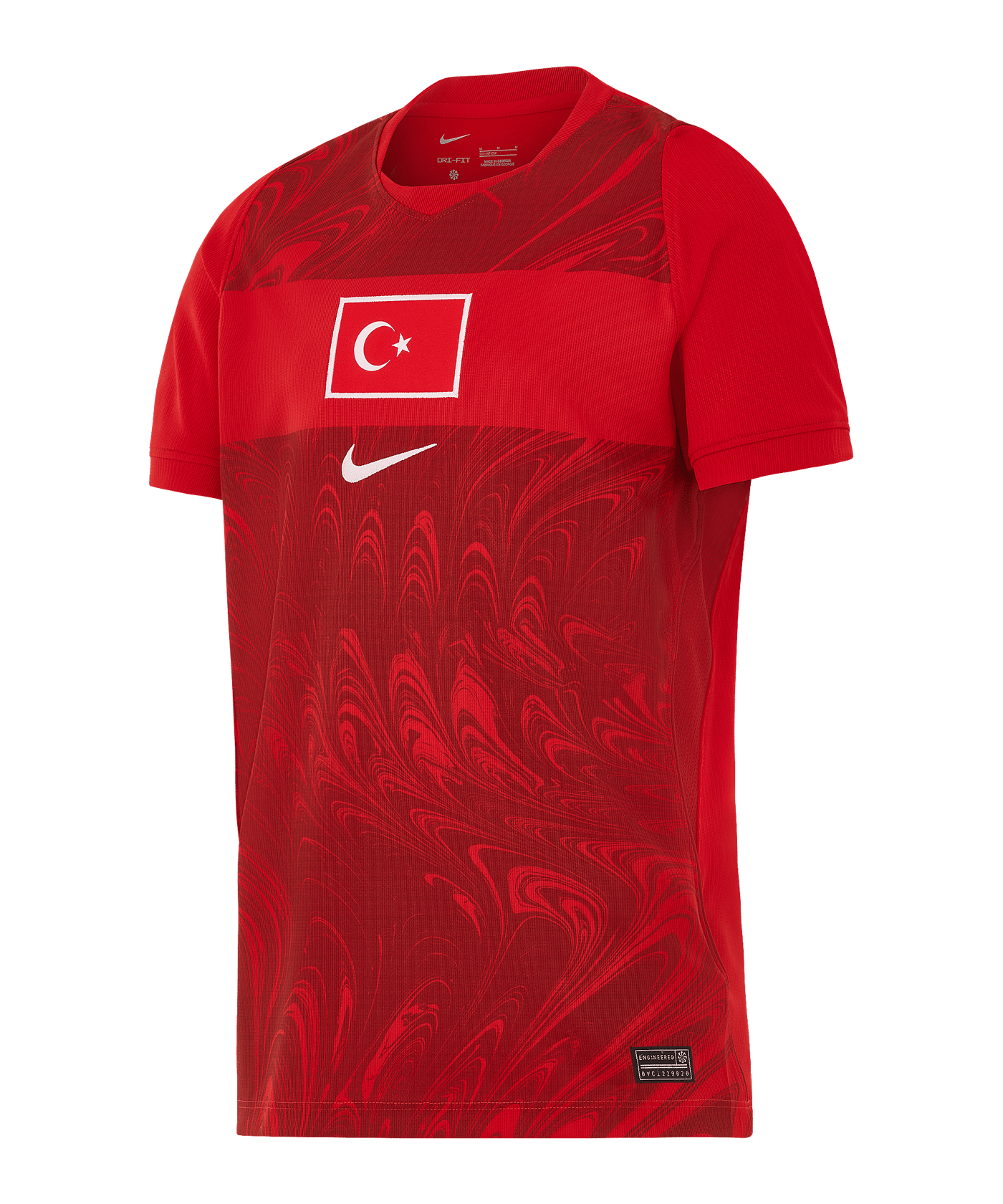 Nike TFF Türkei Trikot Home WM 2026 Kids Rot F614 - rot