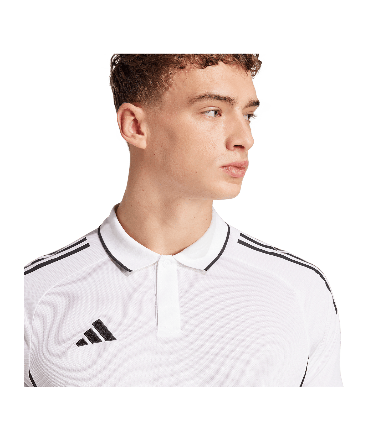 adidas Tiro 25 Competition Polo Weiss - weiss