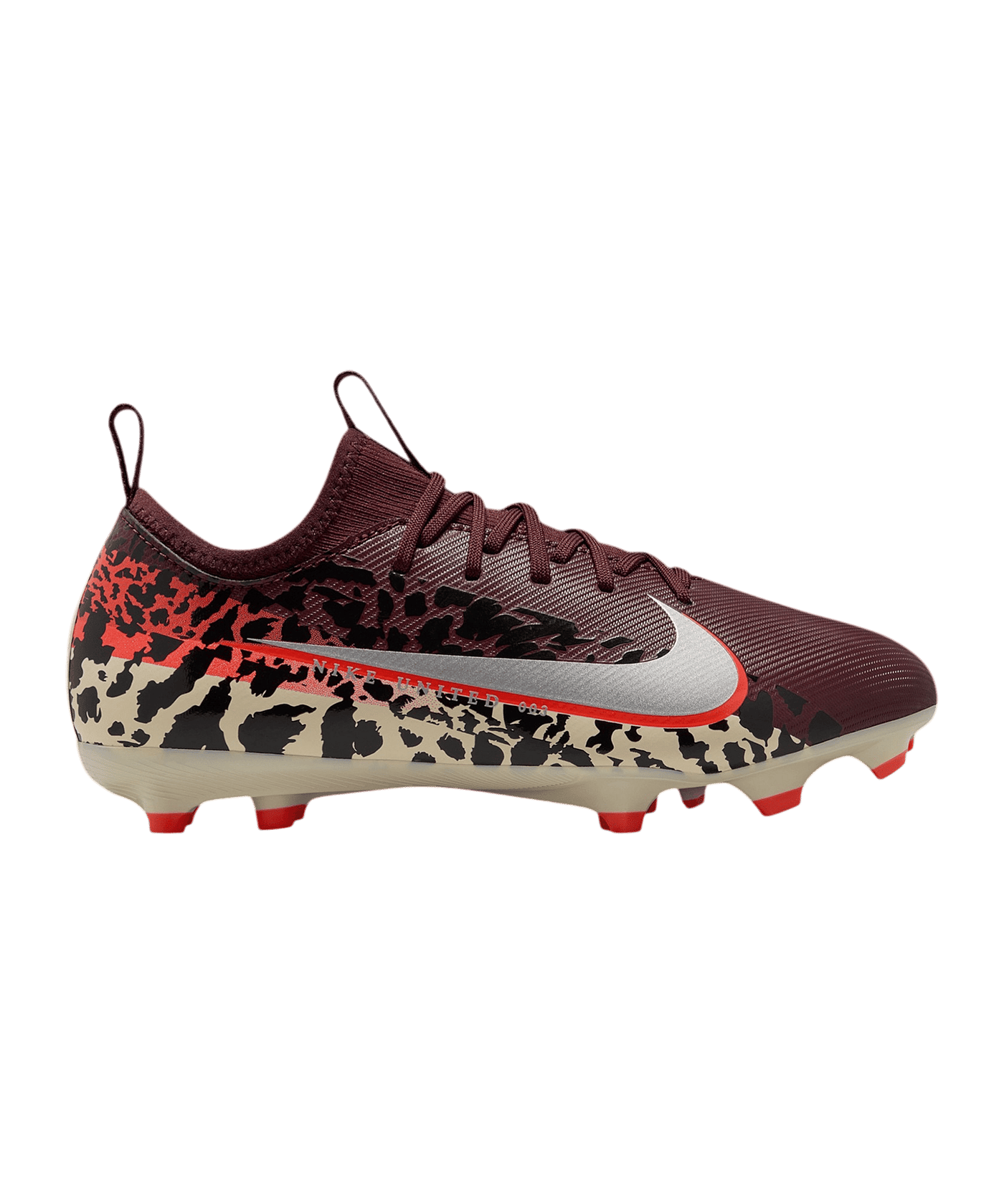 Nike Jr Air Zoom Mercurial Vapor XVI Academy FG/MG United Kids Rot F661 - rot