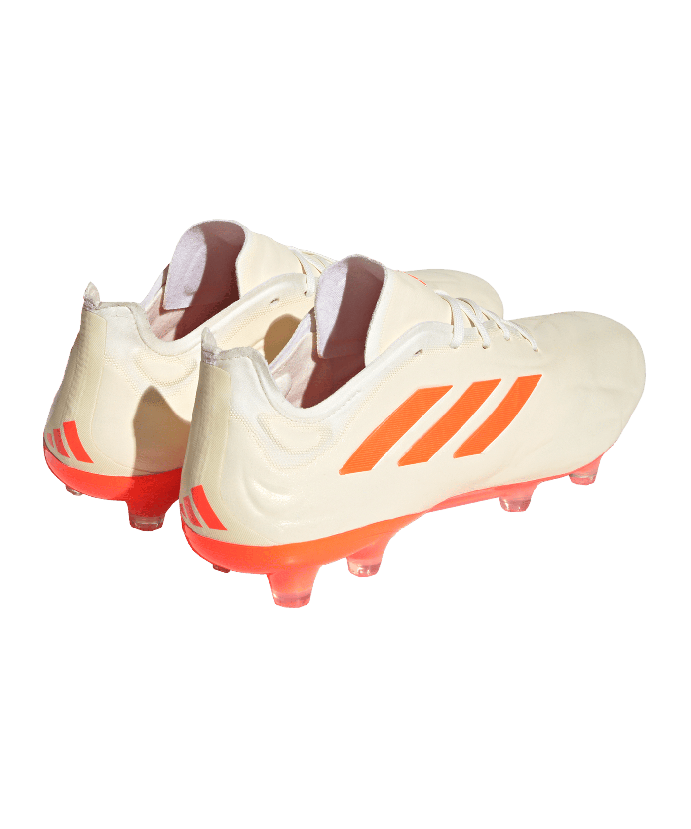 adidas COPA Pure.1 FG Heatspawn Weiss Orange - weiss