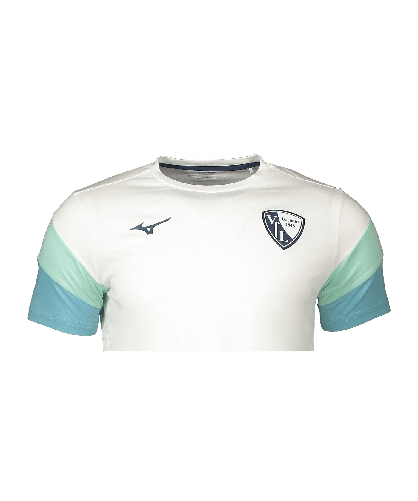 Mizuno VfL Bochum Retro Cotton T-Shirt Weiß F01 - weiss
