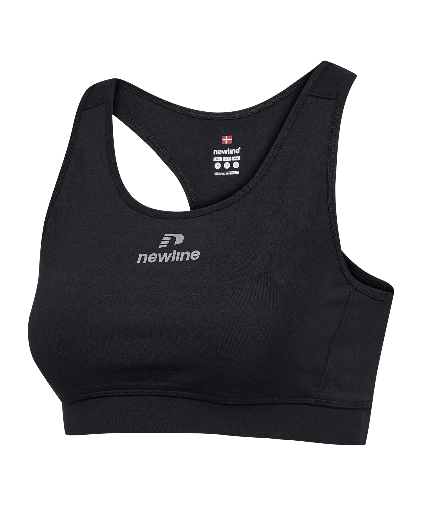 Hummel nwlLEAN Sport-BH Damen Schwarz F2001 - schwarz