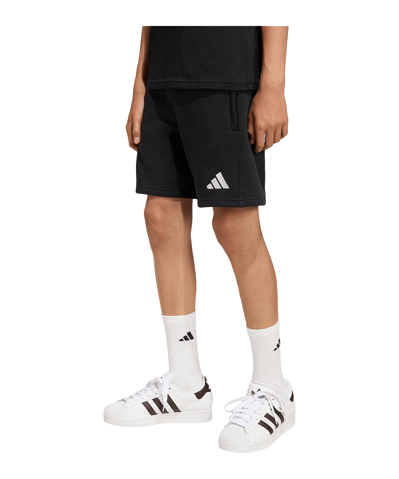 adidas Entrada 26 Short Kids Schwarz - schwarz