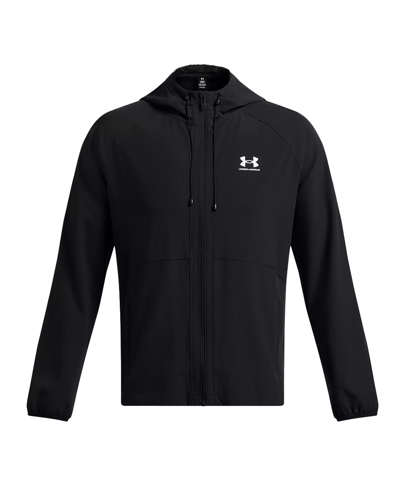 Under Armour Vibe Woven Jacke Schwarz F001 - schwarz