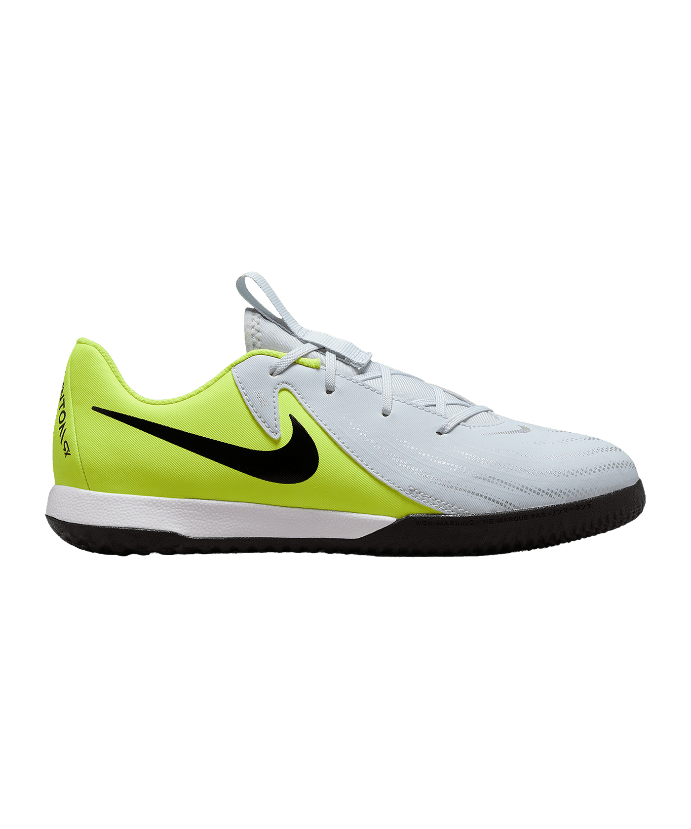 Nike Jr Phantom GX II Academy IN Mad Voltage Kids Schwarz Silber F003 - silber