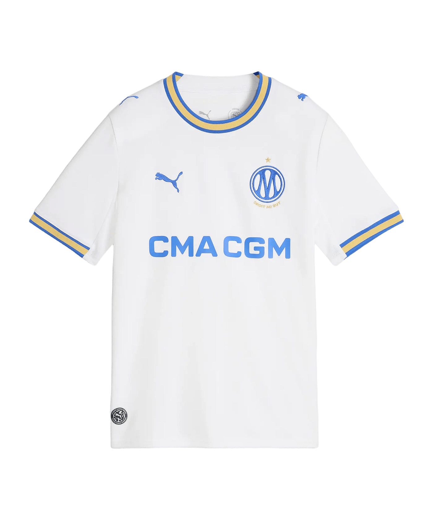 PUMA Olympique Marseille Trikot Home 2026/2027 Kids Weiß F01 - weiss