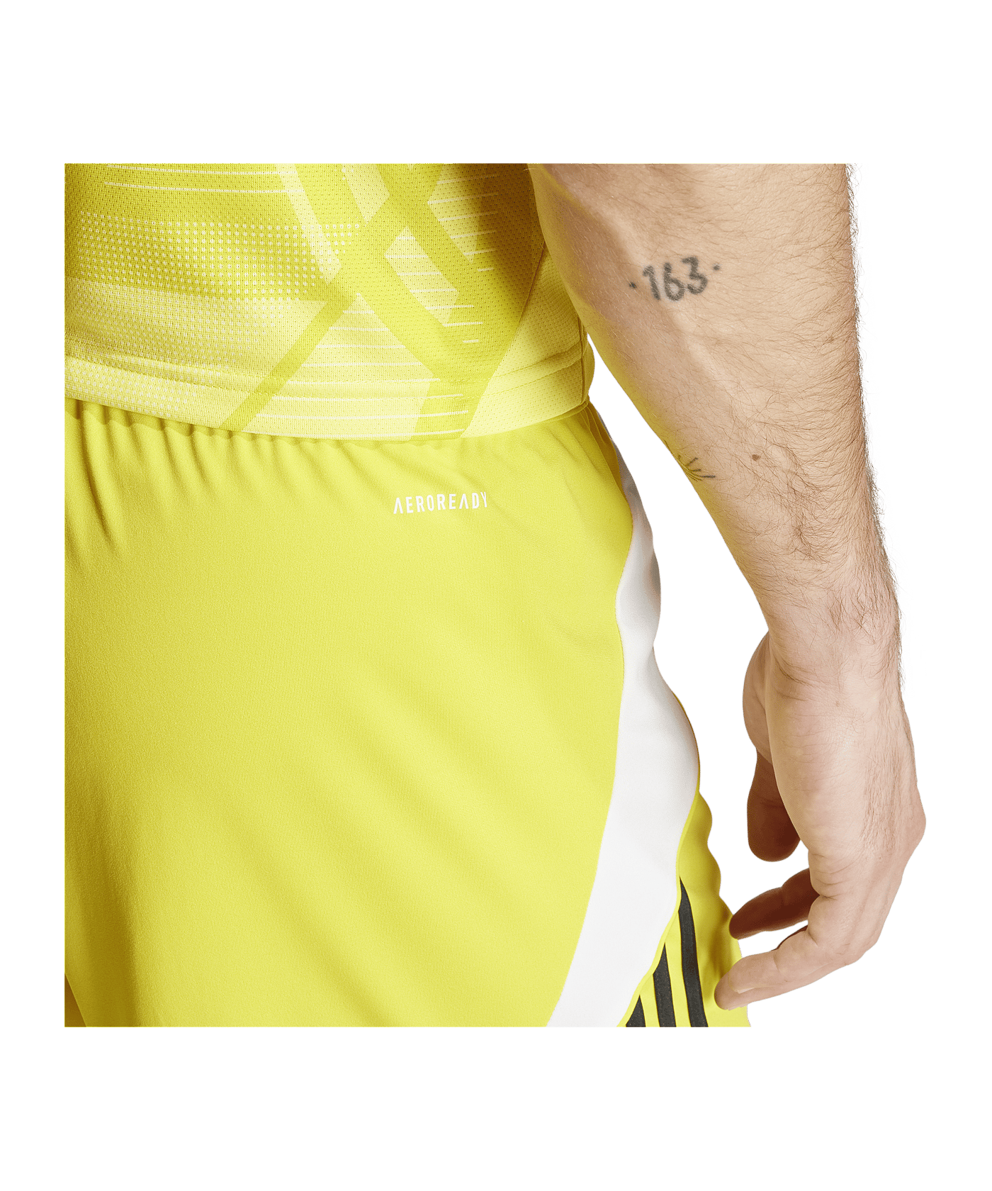adidas Tiro 24 Short Gelb Weiss - gelb