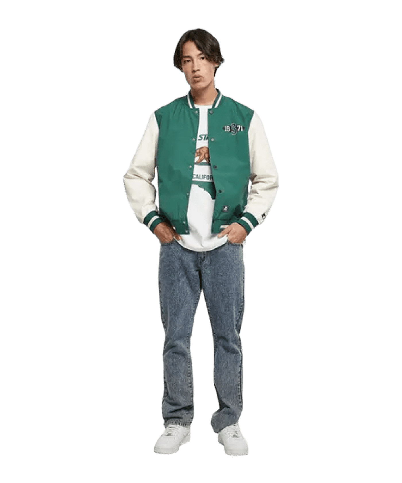 starter College Jacke Grün