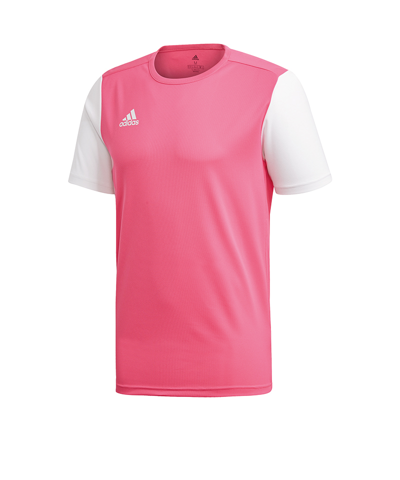 adidas Estro 19 Trikot kurzarm Kids Pink Weiss - pink