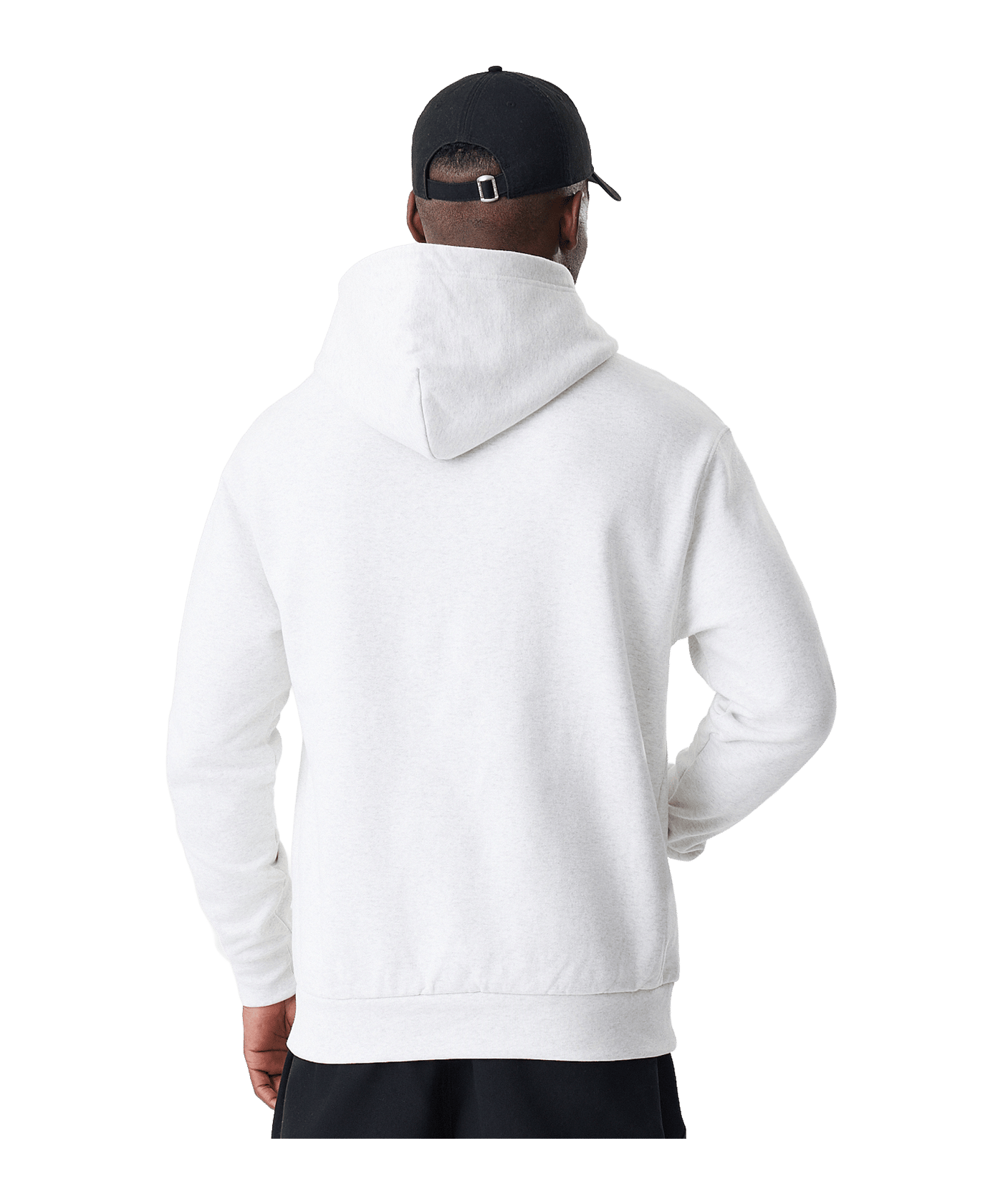 New Era MLB Script Los Angeles Dodgers Oversized Hoody Grau - grau